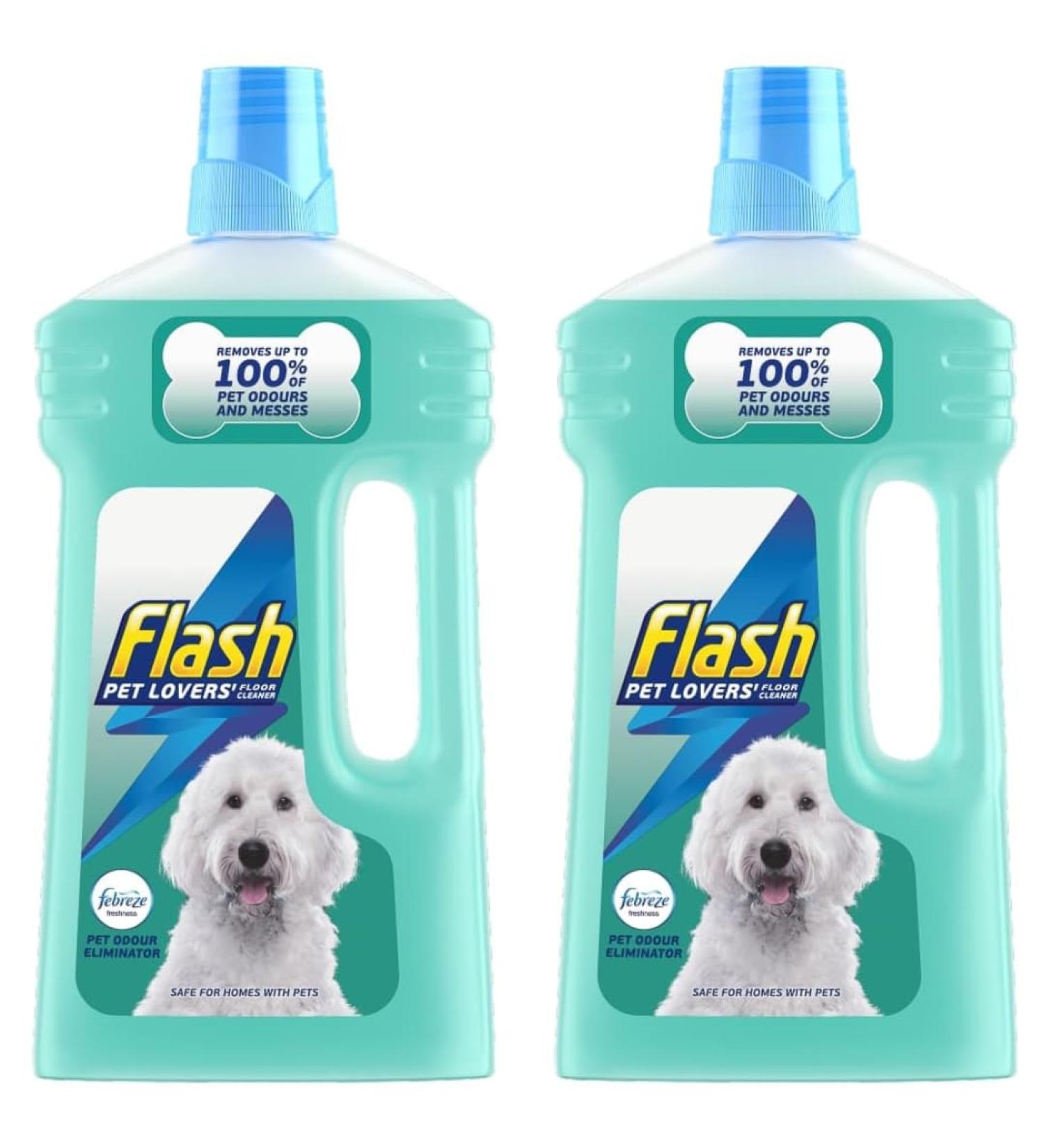 2PK - Pet Lovers Floor Cleaner - Antibacterial Surface Cleaner - Kill 99.9% Bacteria - Removes Up To 100% Of Pet Odours And Mess - Clean Your Home And Leave A Long-Lasting Fragrance Freshness