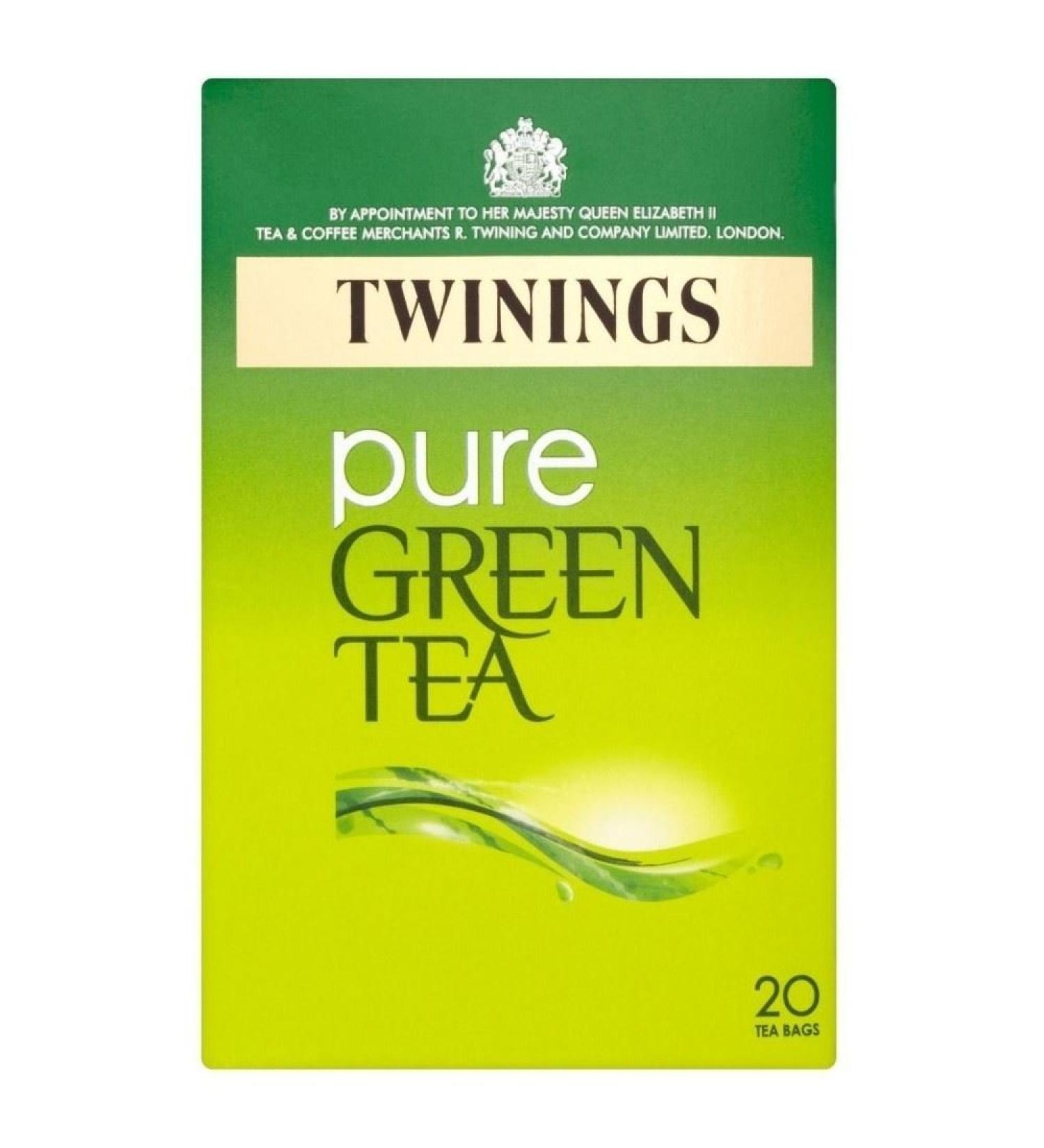 Twinings Twinings Pure Green Tea 4 x 20 Green Tea Bags 50g