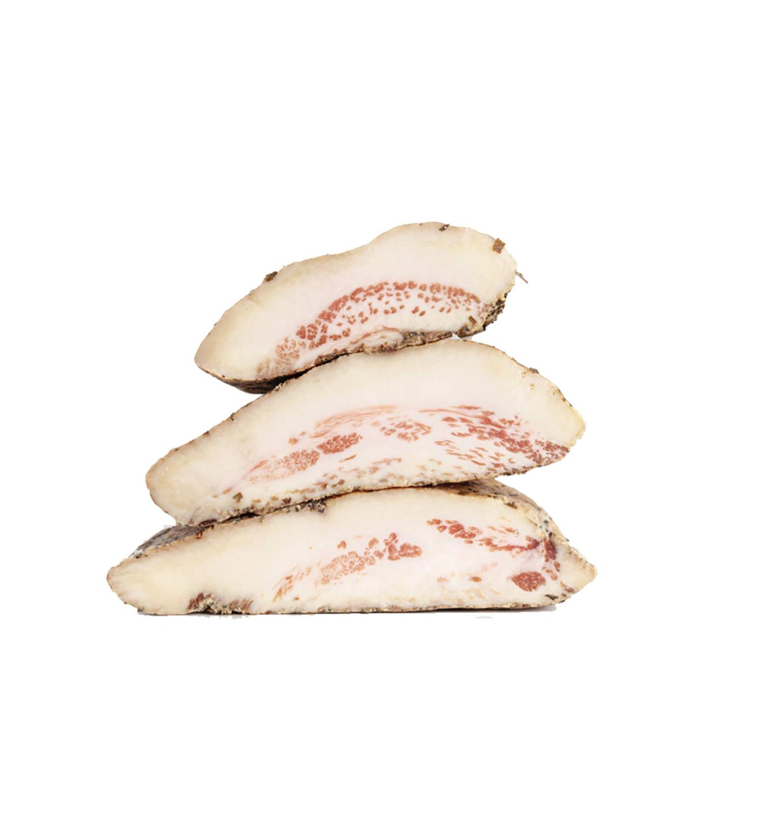 TEMPESTA Guanciale Uncured Jowel 1 LB - Premium Italian Cured Pork Product - Buy Online on GoSupps.com