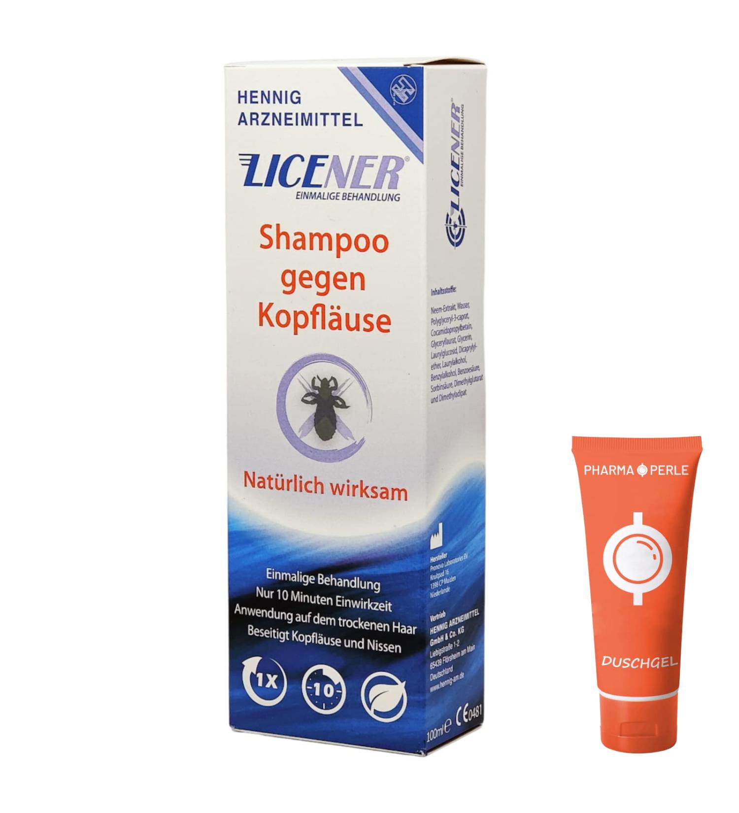Licener Shampoo for Head Lice 100ml - Effective Treatment + PharmaPerle Cosmetic Care | International Shipping - Buy Online on GoSupps.com
