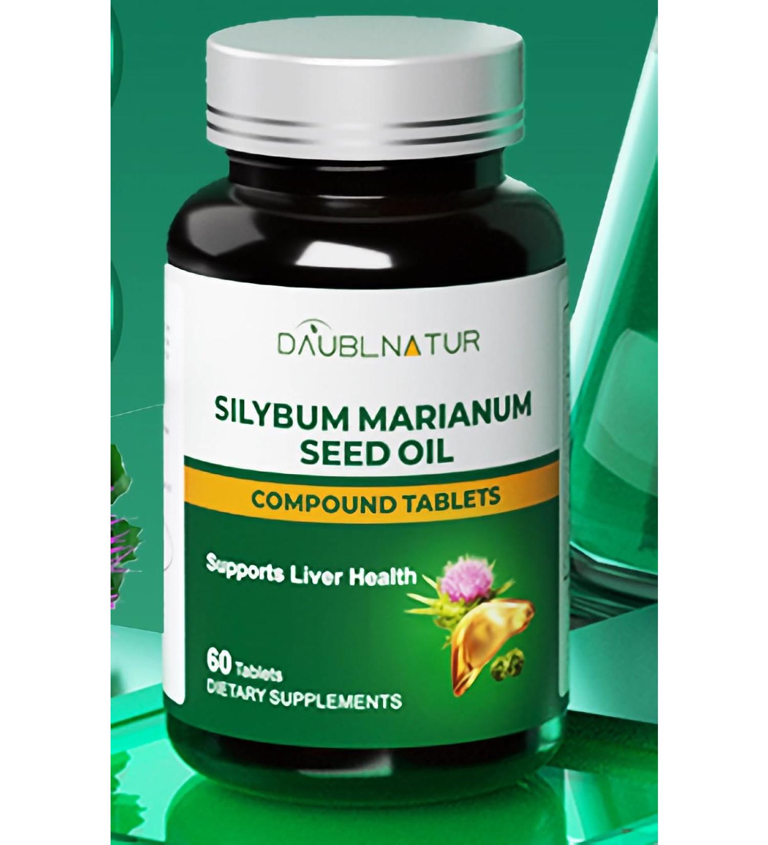 DAUBLNATUR SILYBUM MARIANUM Seed Oil Compound Tablets