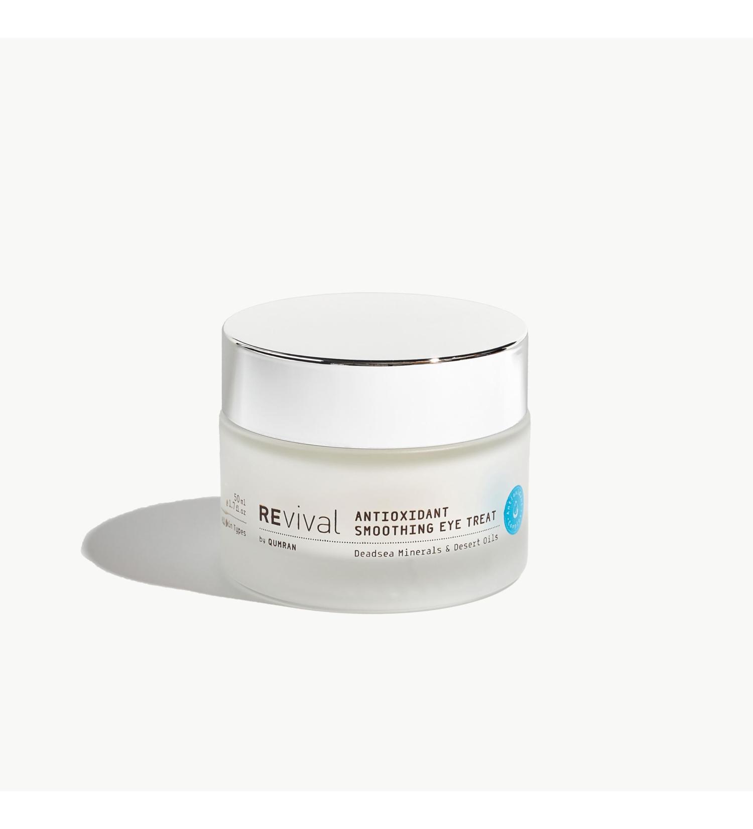 REvival Antioxidant Soothing Eye Treatment - Anti-Aging Hydrating & Smoothing Fine Lines - Eye Moisturizer with Argan Jojoba & Aloe for All Skin Types-30ml | 1oz - Buy Online on GoSupps.com