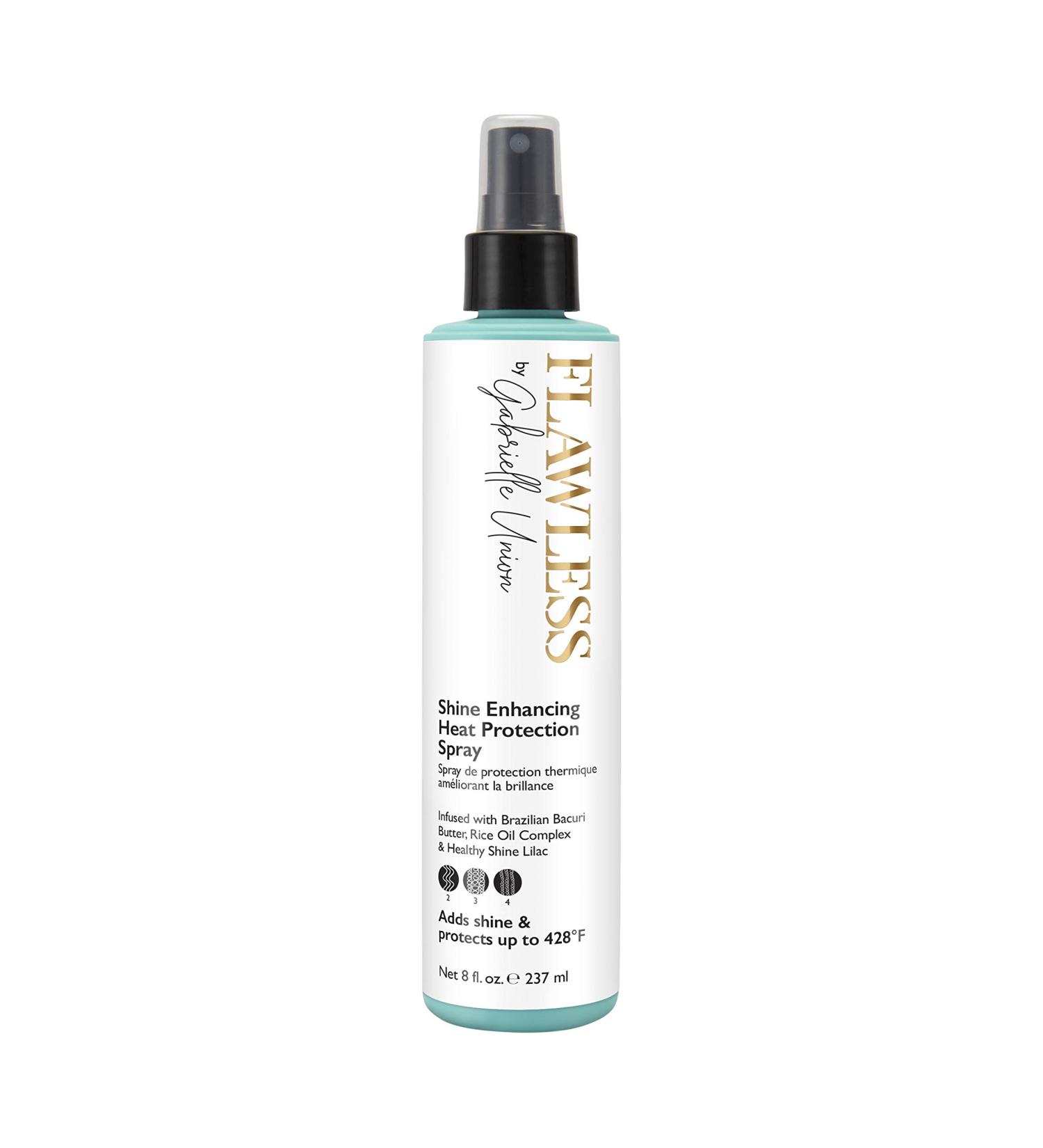 Flawless by Gabrielle Union Shine Enhancing Heat Protection Hair Spray 8 OZ - Buy Online on GoSupps.com