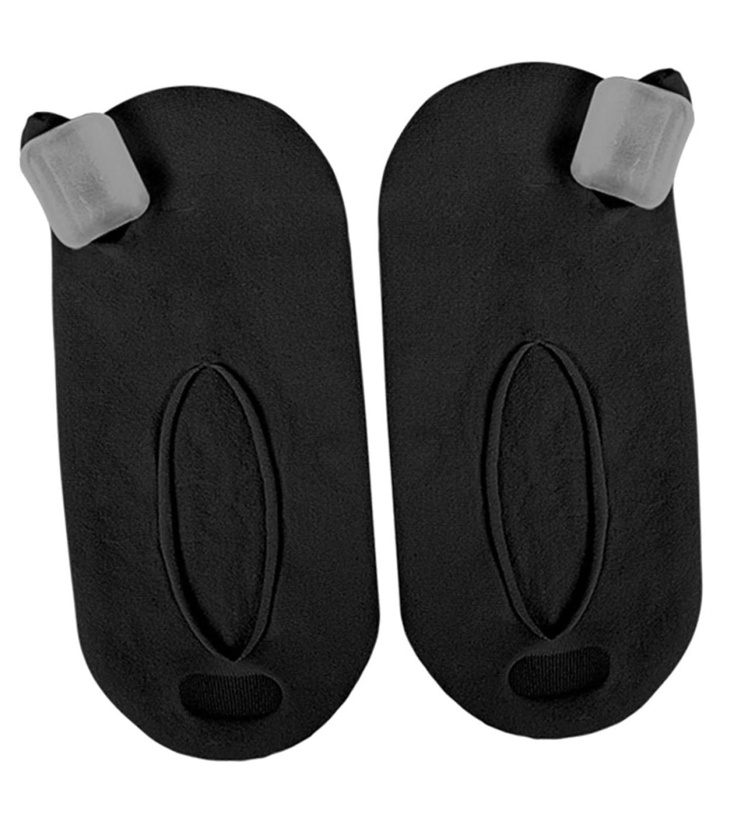 Invisible Boat Socks for Men & Women | Bunion Correcting Sock Adjusters | Polyester Fiber | Black | 1 Pair - Buy Online on GoSupps.com