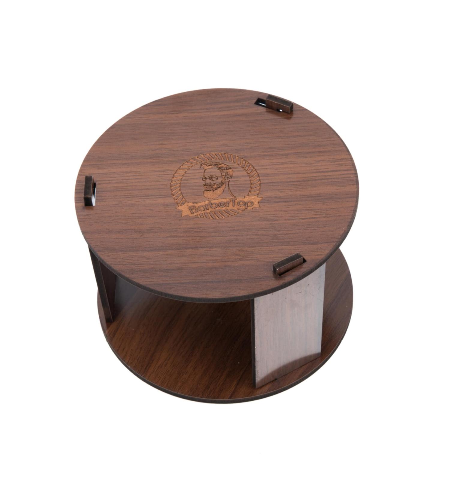 MAGICLULU Neck Paper Holder Wood Neck Paper Dispenser Barber Neck Strip Holder Neck Paper Strip Holder Wooden Neck Strips Neck Strip Dispenser Barber Neck Strips Dispenser - Buy Online on GoSupps.com