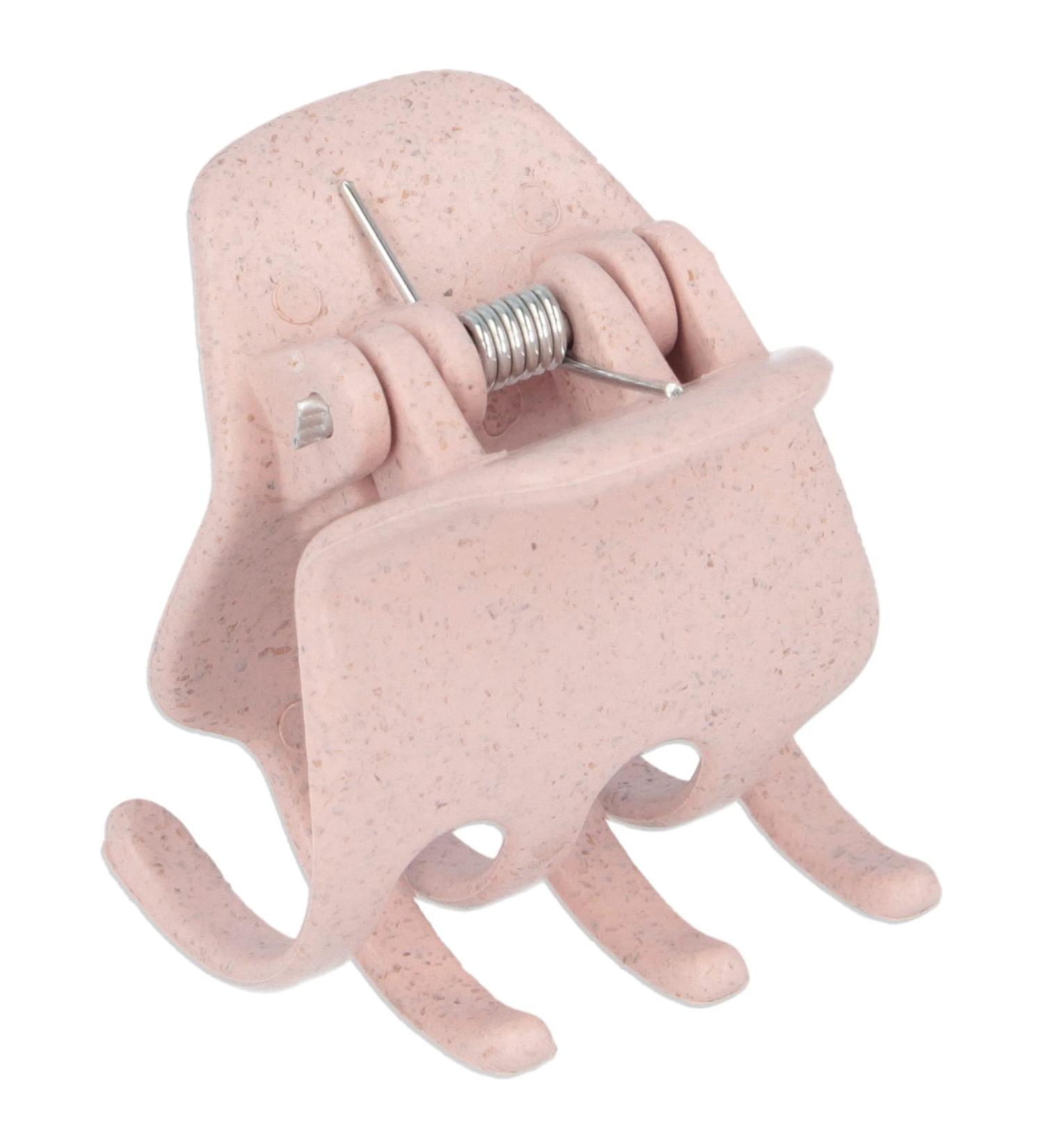 Parsa Beauty Nature Love Medio Hair Clip - Sustainable Pink Wheat Straw Hair Accessory for Eco-Friendly Fashion Styling - Buy Online on GoSupps.com