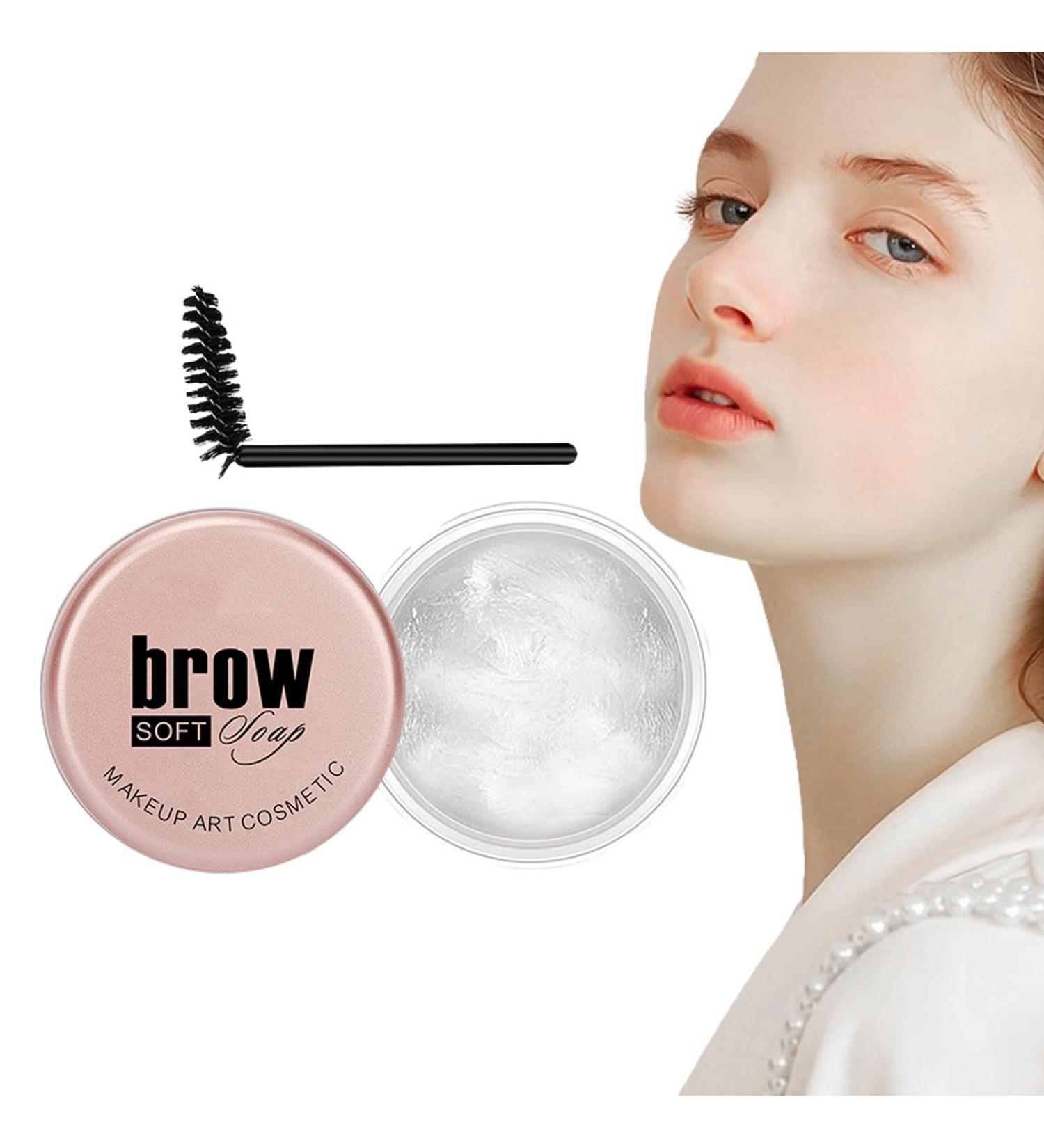 Wax for Eyebrows | Waterproof Clear Brow Gel | Eyebrow Styling Wax Eyebrow Shaping Wax for Brows Clear Brow Styling Wax for Lamination Effect Littryee - Buy Online on GoSupps.com
