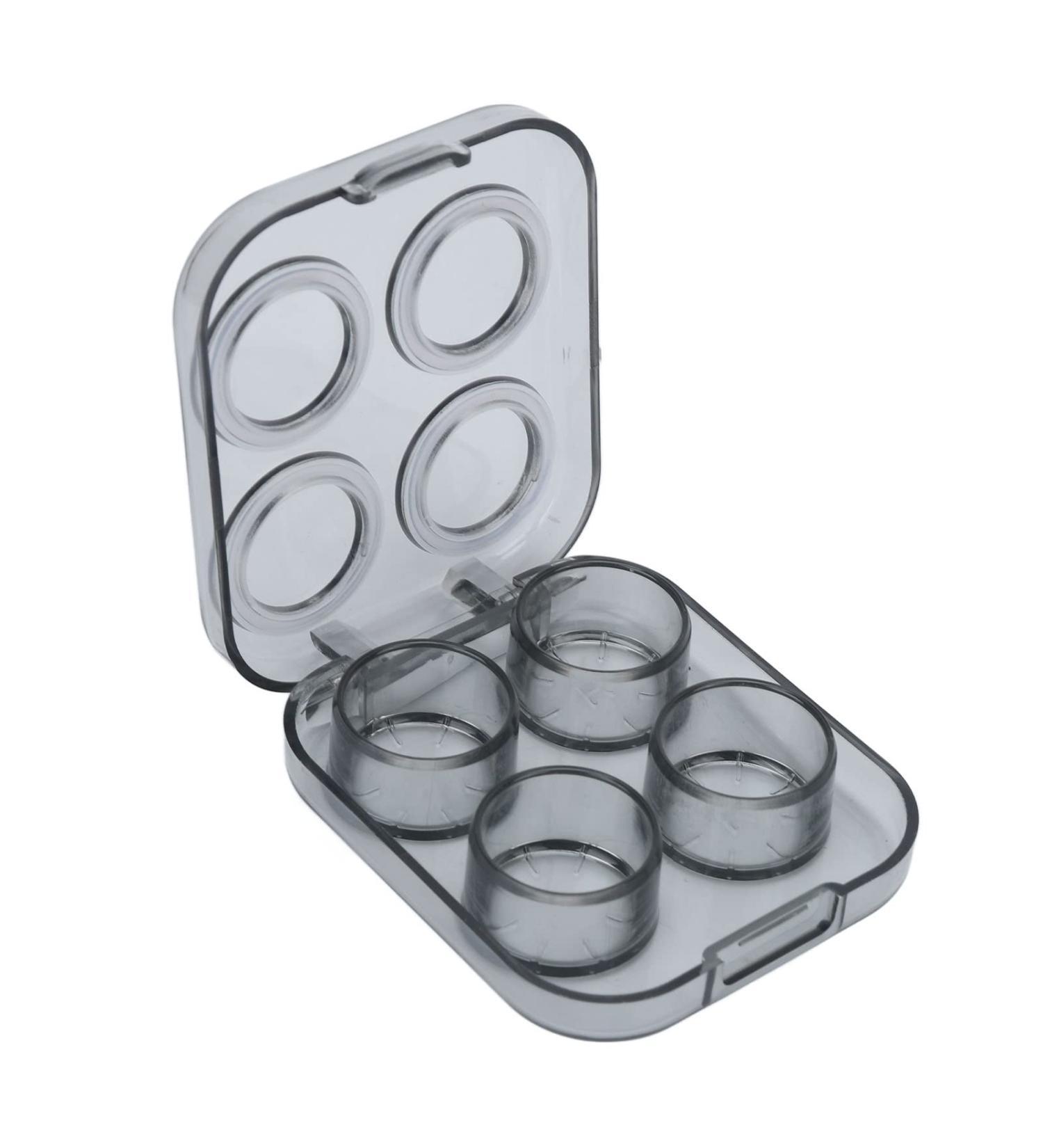 Buy Contact Lens Case & Tweezer Clip Kit - Transparent Plastic Protector for Girls | Ideal for Office & Travel (Gray) - Shop Now! - Buy Online on GoSupps.com