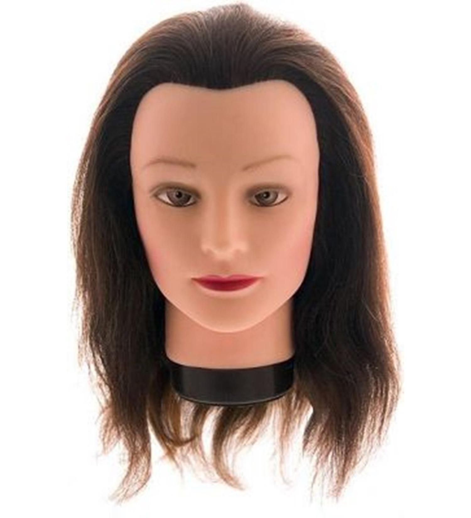Comair 7000835 Emily Human Hair Ubung Head Brown