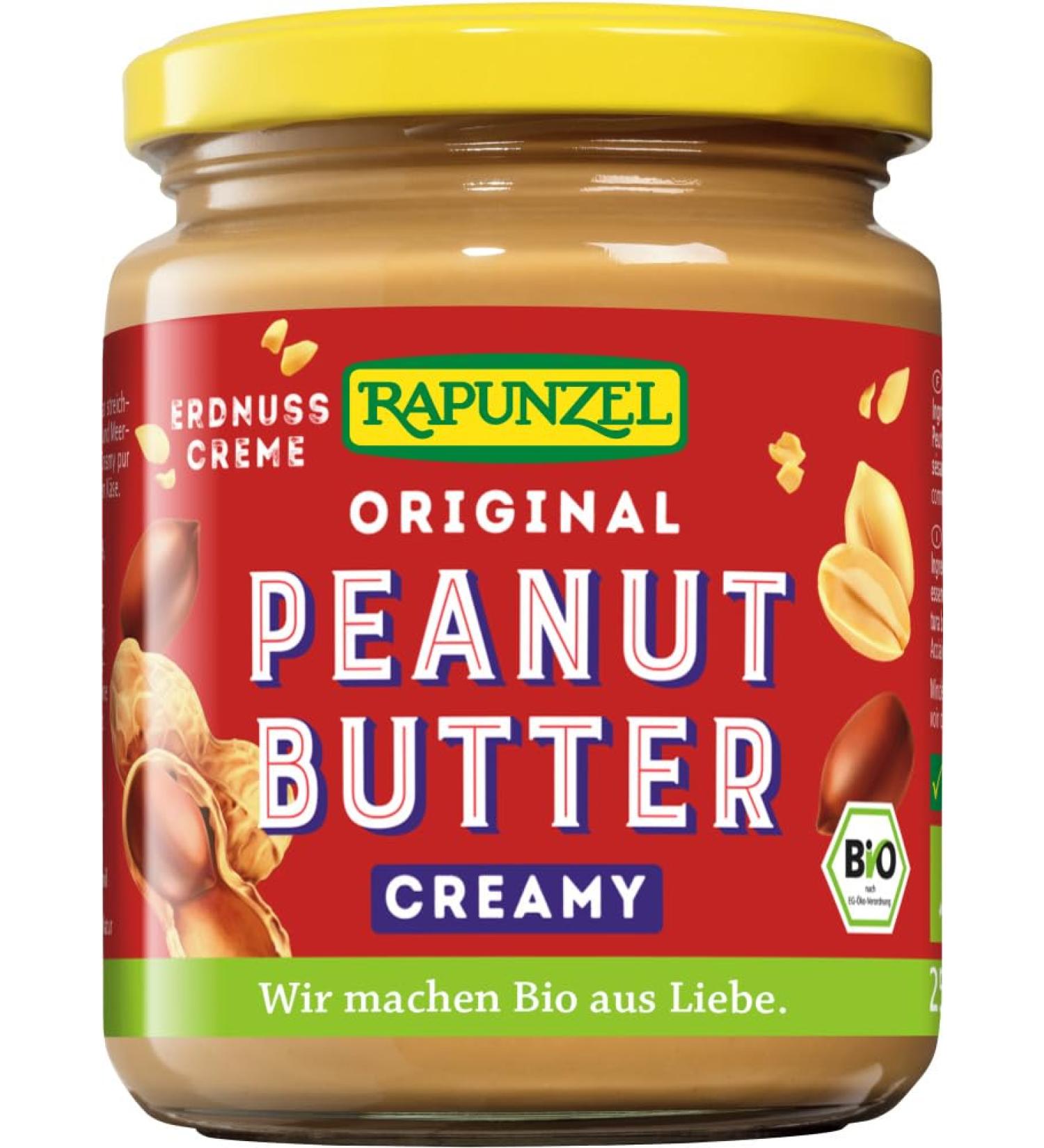 Rapunzel Rapunzel Organic Peanut Butter (6 x 250 g)