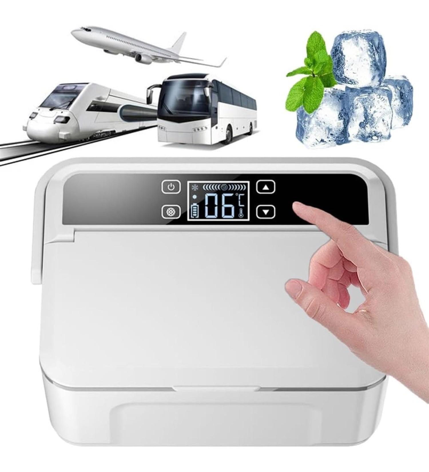 USB Insulin Cooler Case Mini Cold Storage Box 2-8 Degrees Medicine Cooler Reefer Container for Keeping Diabetes Drug Cooler (Color : 2batteries) - Buy Online on GoSupps.com