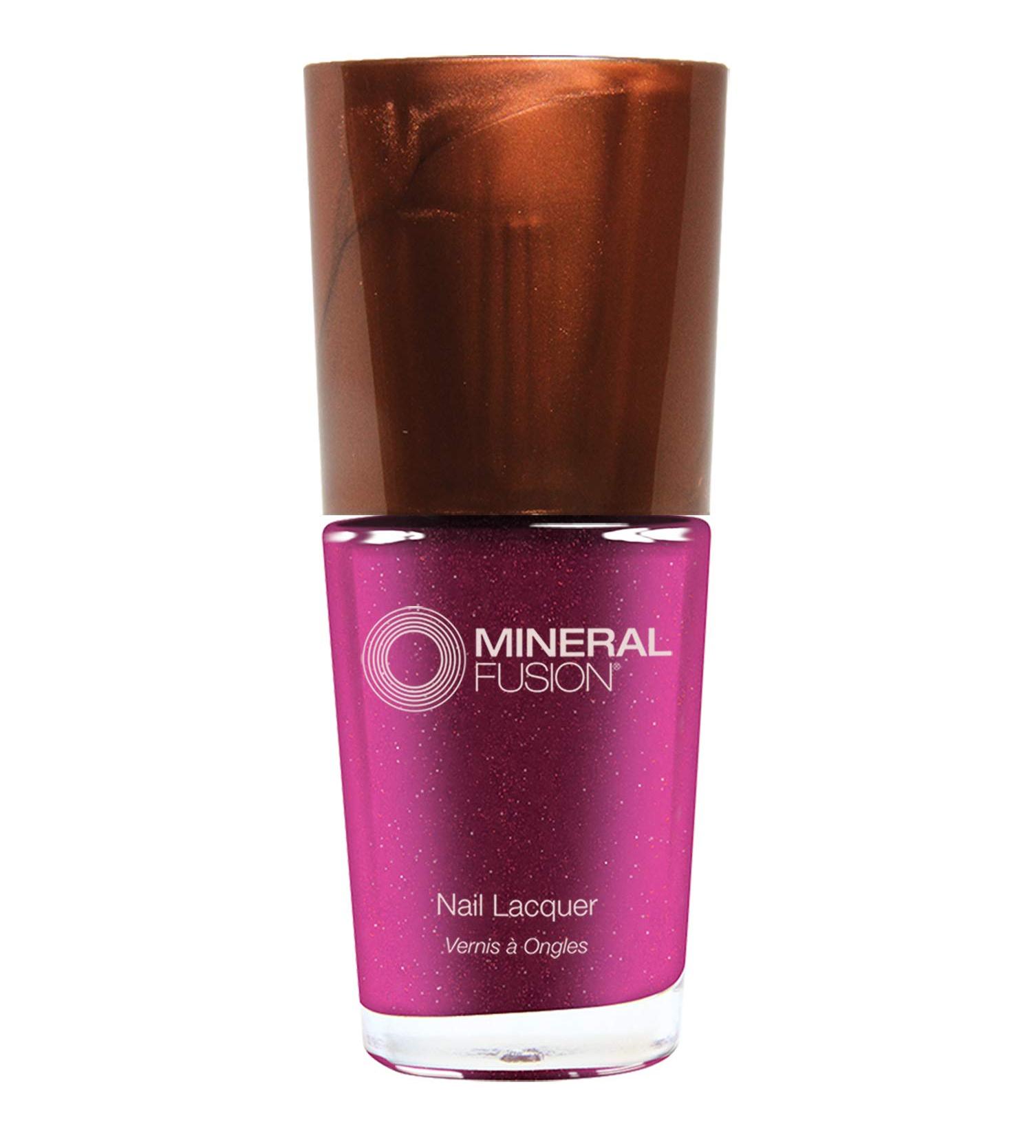 Mineral Fusion Berried Gem Nail Polish - 0.33 oz | Eco-Friendly & Long-Lasting - Buy Online on GoSupps.com