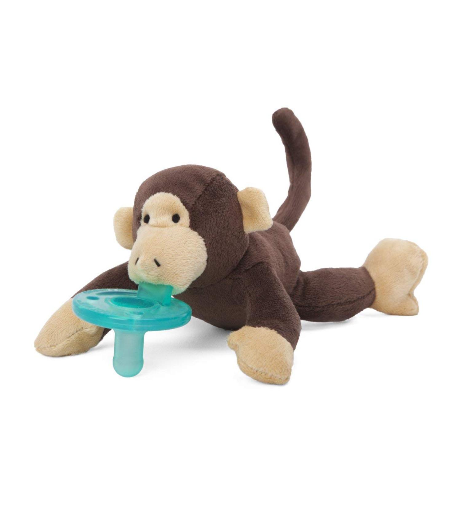 WubbaNub Monkey Pacifier for Infants 0-6 Months | Soft & Safe Soothing Solution - Buy Online on GoSupps.com