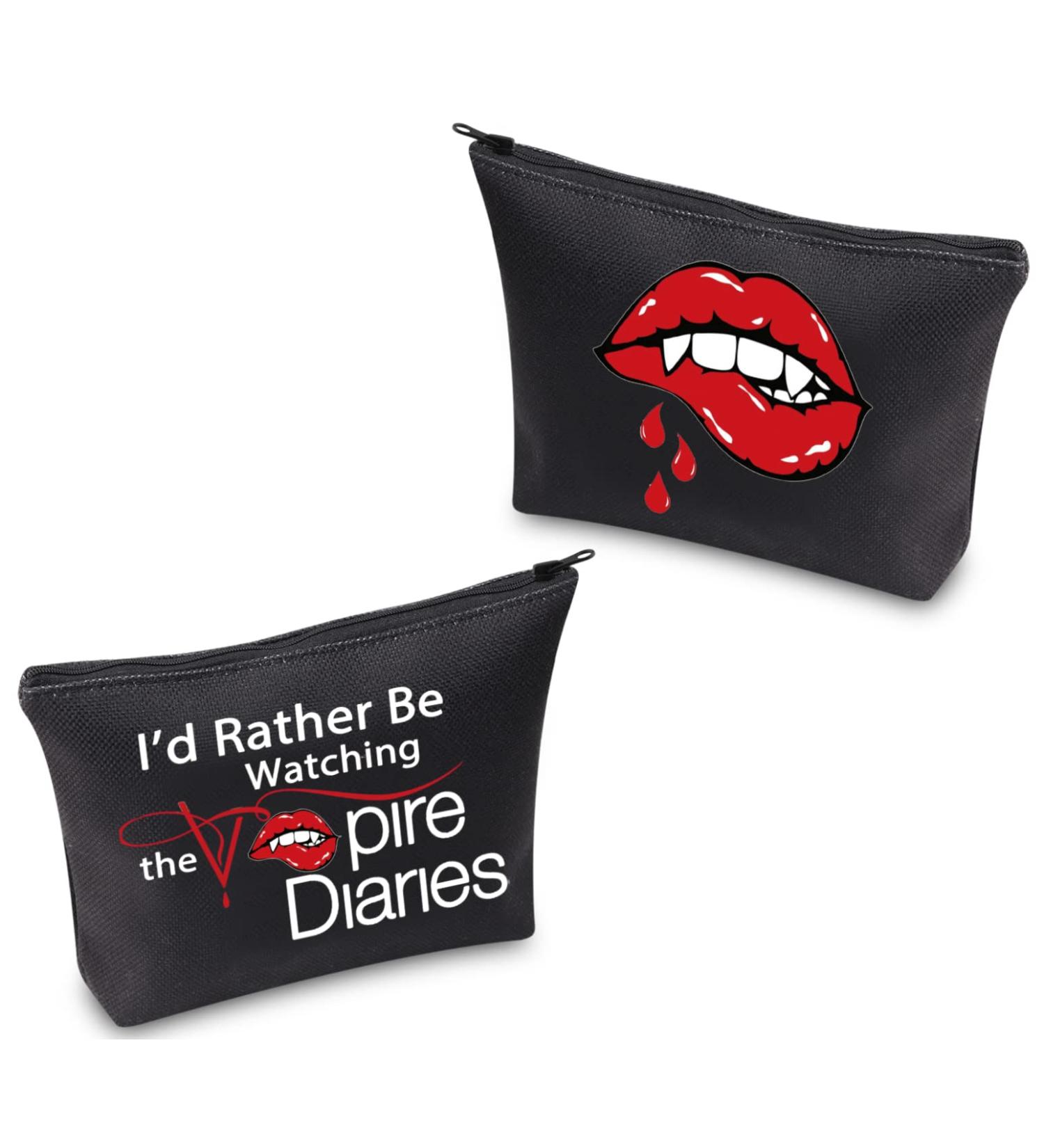 TSOTMO TV Show Inspired Tote Bag | I'd Rather Be Watching TV Gift | Fandom & Vampire Bag | Medium Size - Buy Online on GoSupps.com