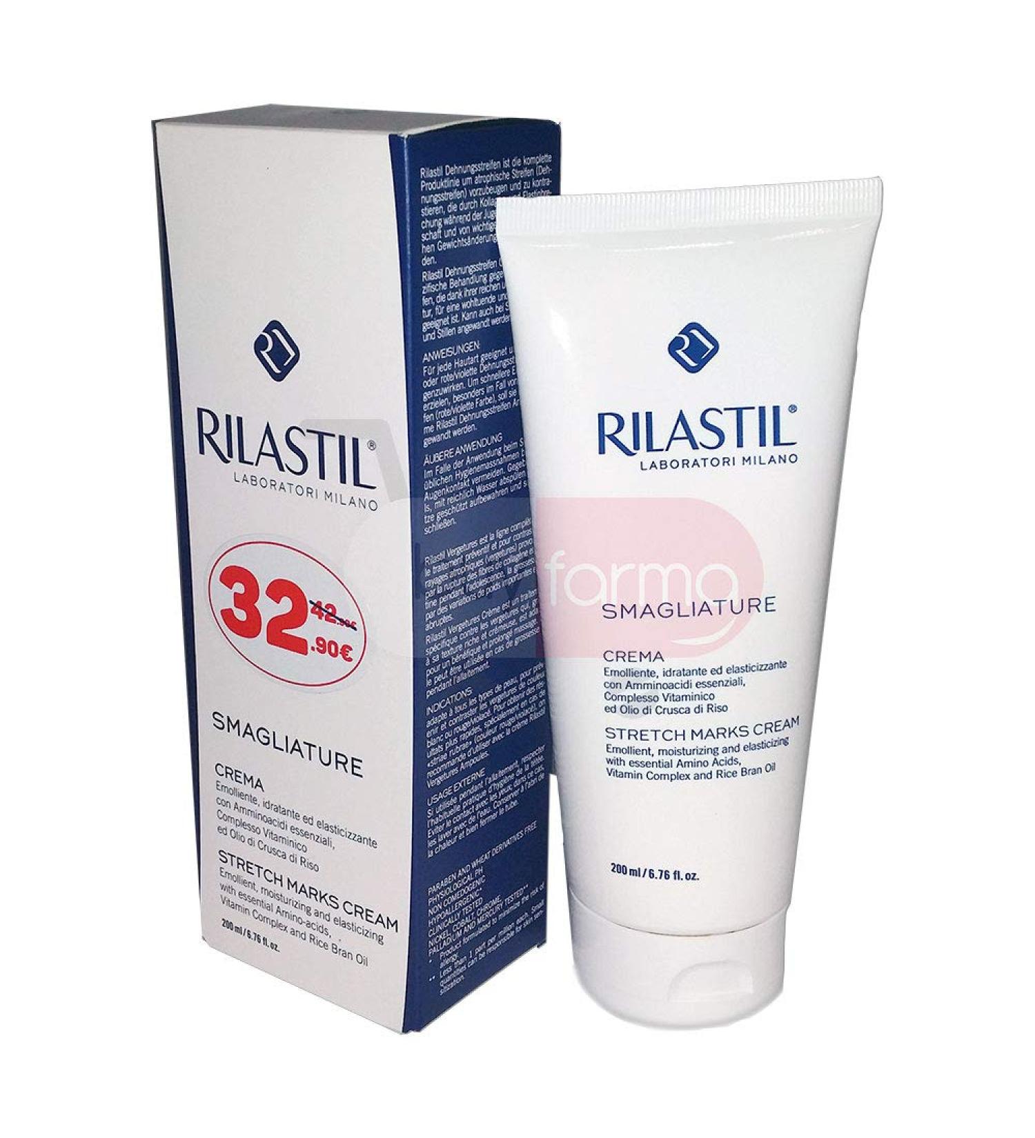 Rilastil Cr me corps pour vergetures 200 ml. 200 ml 12215