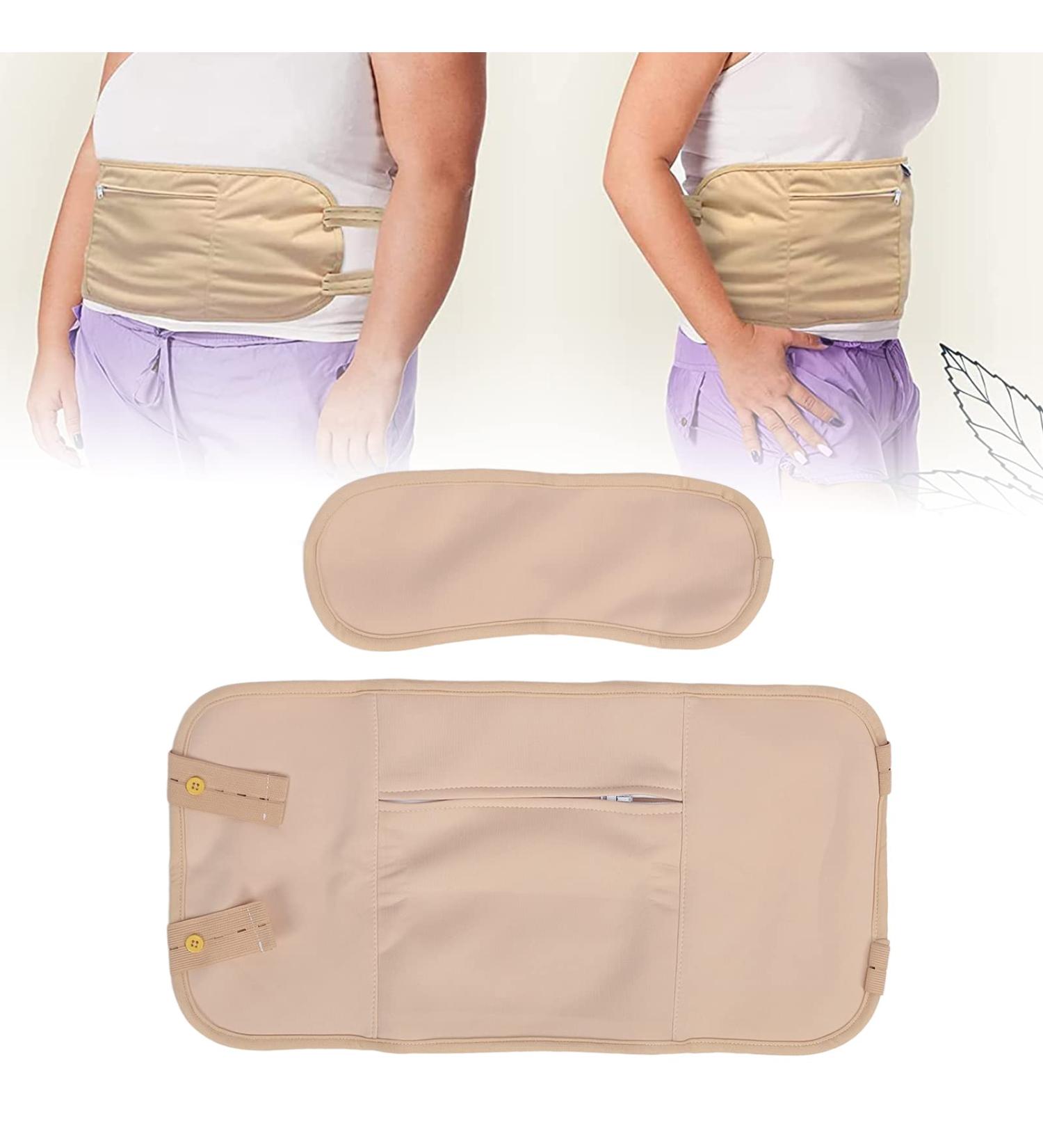 Reusable Skin-Colored Castor Oil Compress Set - Detox Insomnia Constipation Relief - Buy Online on GoSupps.com