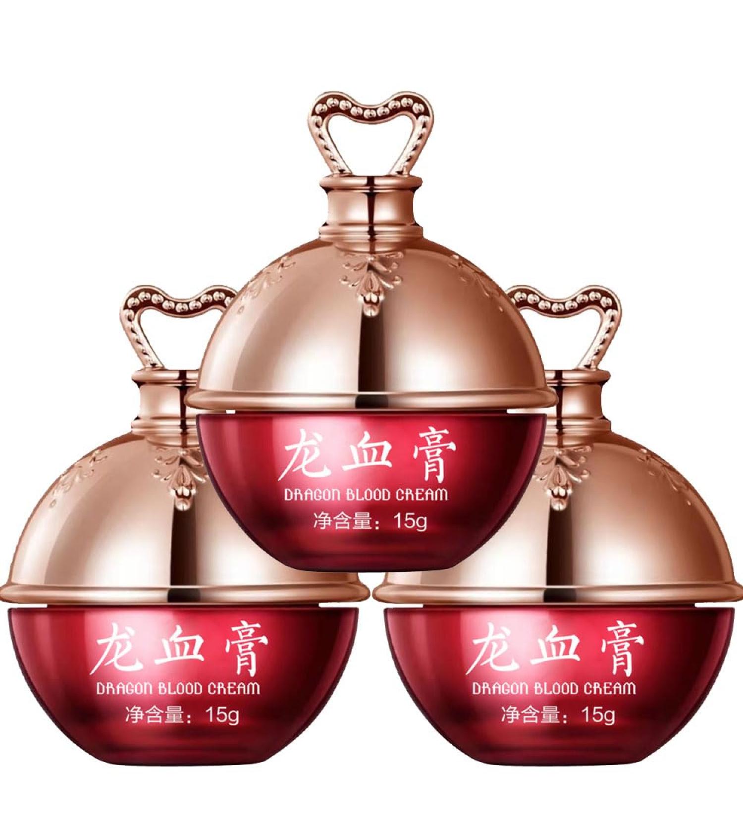  PEYNIR Set of 3 easy-to-apply dragon's blood creams: dragon's blood cream with retinol and placenta easy-to-apply dragon's blood cream anti-aging anti-wrinkle cream moisturizing cream to firm and smooth the skin - Buy Online on GoSupps.com