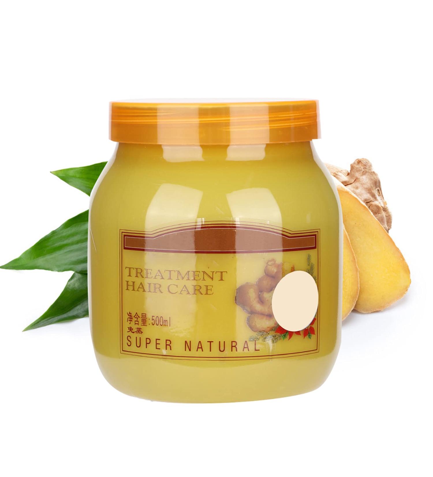 Ginger Hair Mask - Salon-Level Deep Moisturizing Conditioner for Hair Repair and Nourishment - Buy Online on GoSupps.com