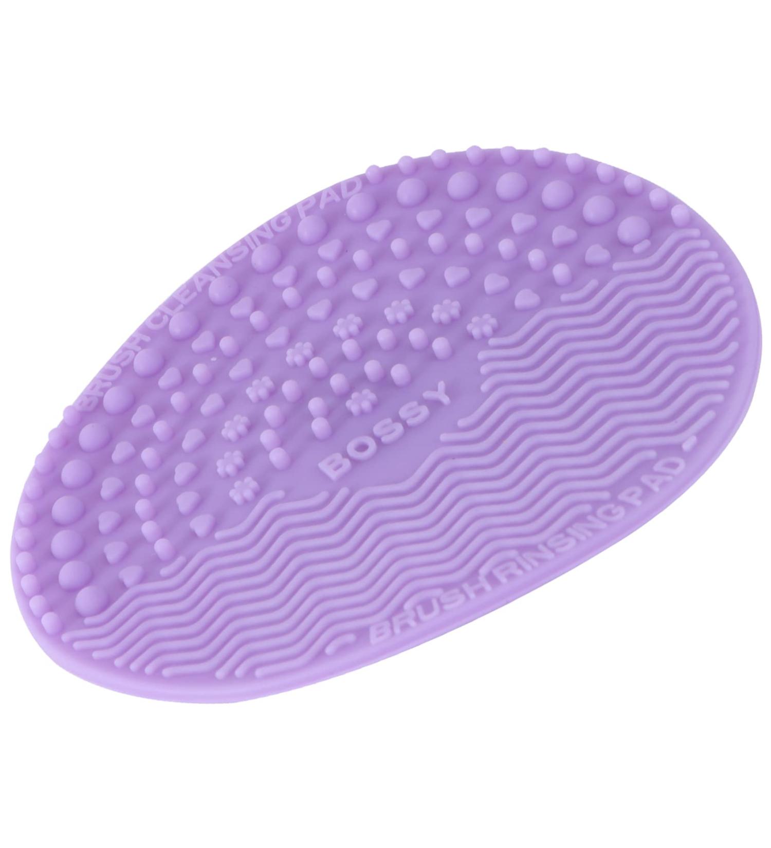 DOITOOL Make up Makeup Washing Tool Makeup Brush Scrubber Make up Kit Portable Washing Tool Scrubber Circle Brush Makeup Sponge Makeup Tools Makeup Brush Mat Washer 10*10cm Purple - Buy Online on GoSupps.com