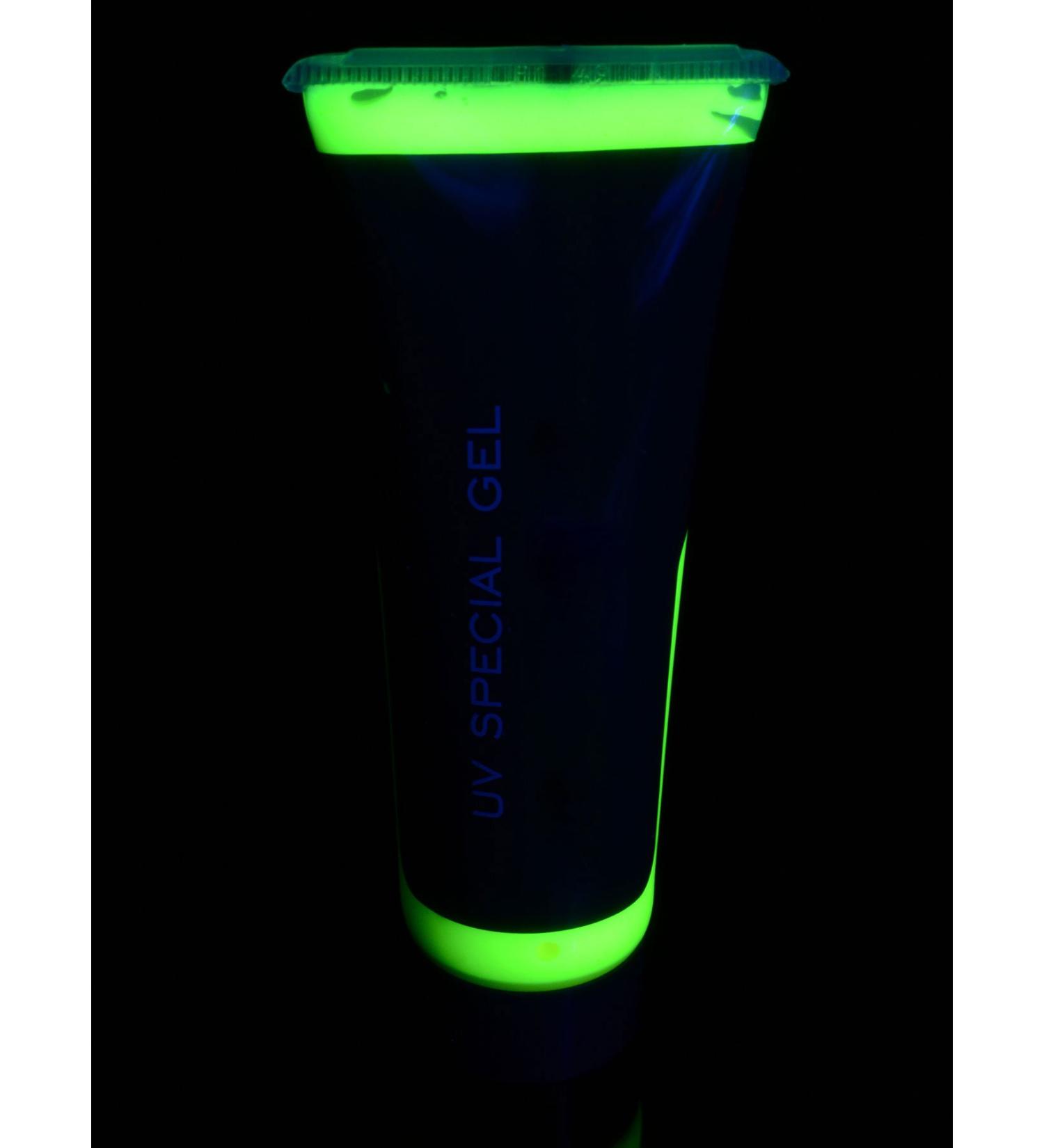50ml Blacklight Aqua Make-up Effect Color Gel Neon Yellow