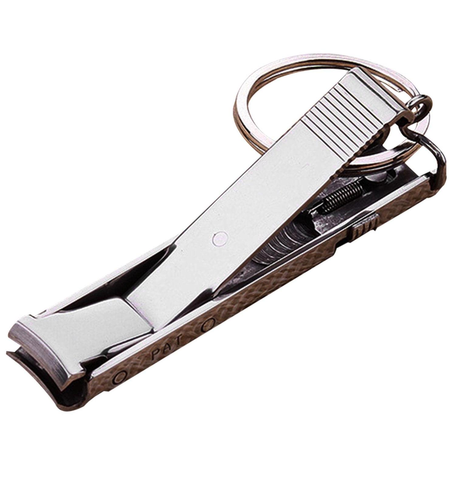 Foldable Nail Clippers Stainless Steel Nail Clipper Pocket Nail Clipper Thick Nails Ultra Slim Folding Safety Lock Wide Jaw Opening Cutter with File Portable Nail Cutters for Nail Care - Buy Online on GoSupps.com