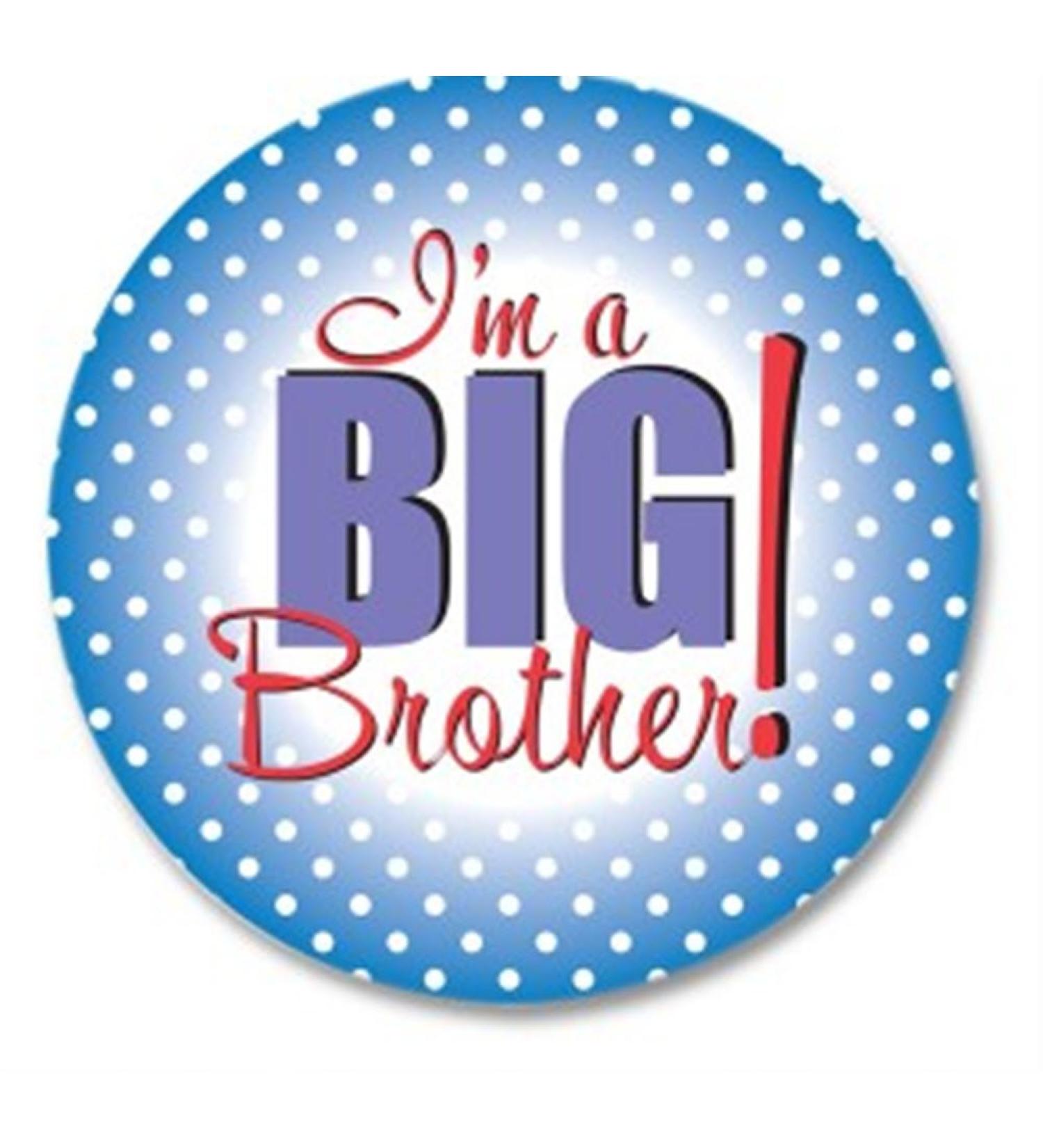 ANNOUNCEMENT BUTTON - BIG BROTHER