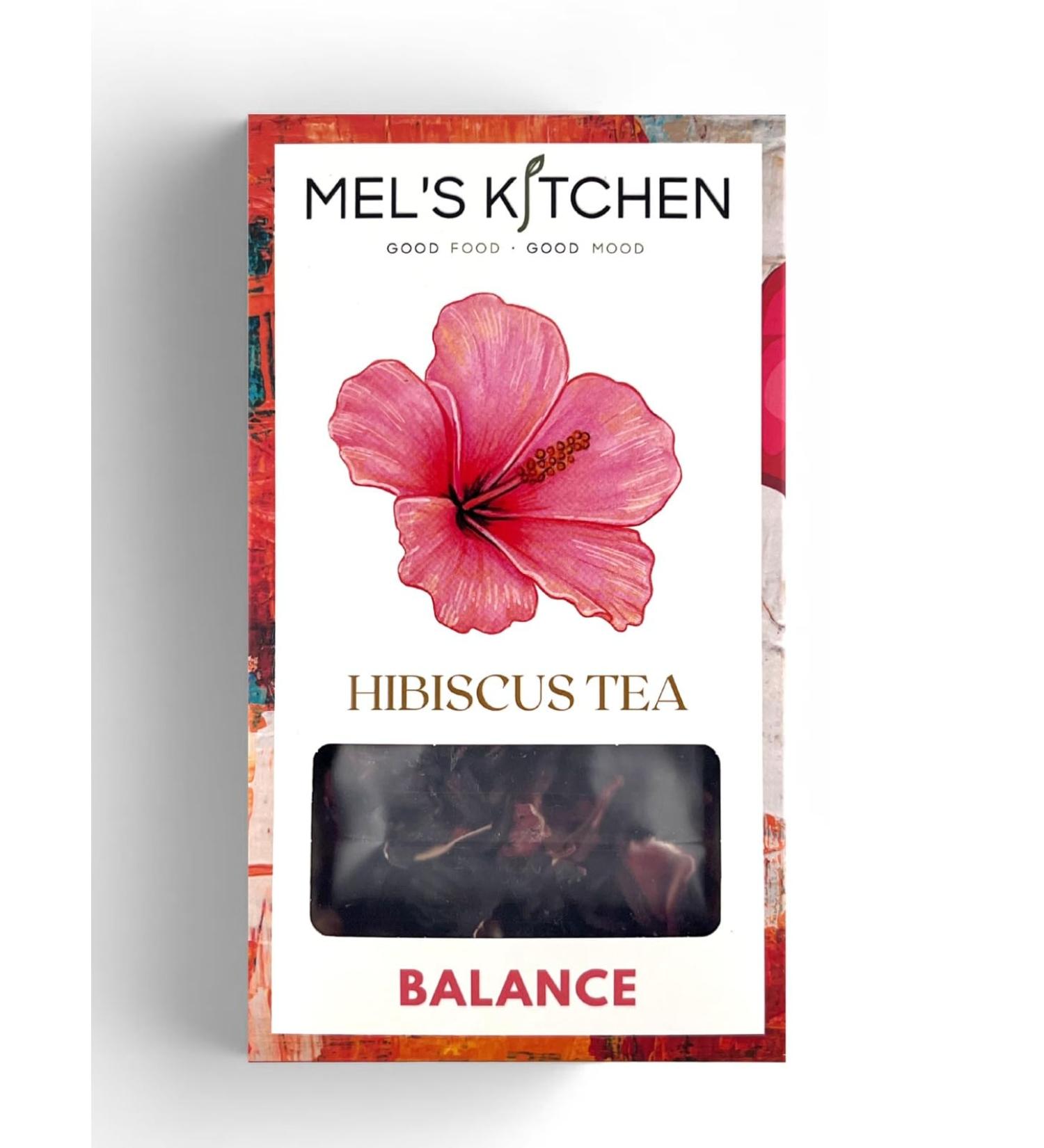 Mel's Kitchen Hibiscus Tea 80g - Buy Online on GoSupps.com