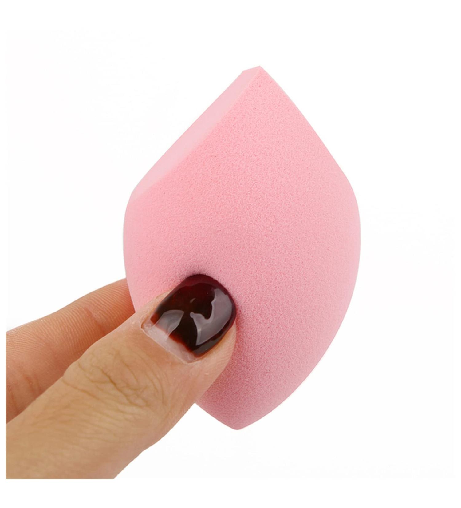 Makeup Sponge Beauty Egg Makeup Cosmetic Puff Makeup Sponge Cushion Foundation Powder Sponge Beauty Tool Women Make Up Accessories Makeup Sponge Holder(Pink B) - Buy Online on GoSupps.com