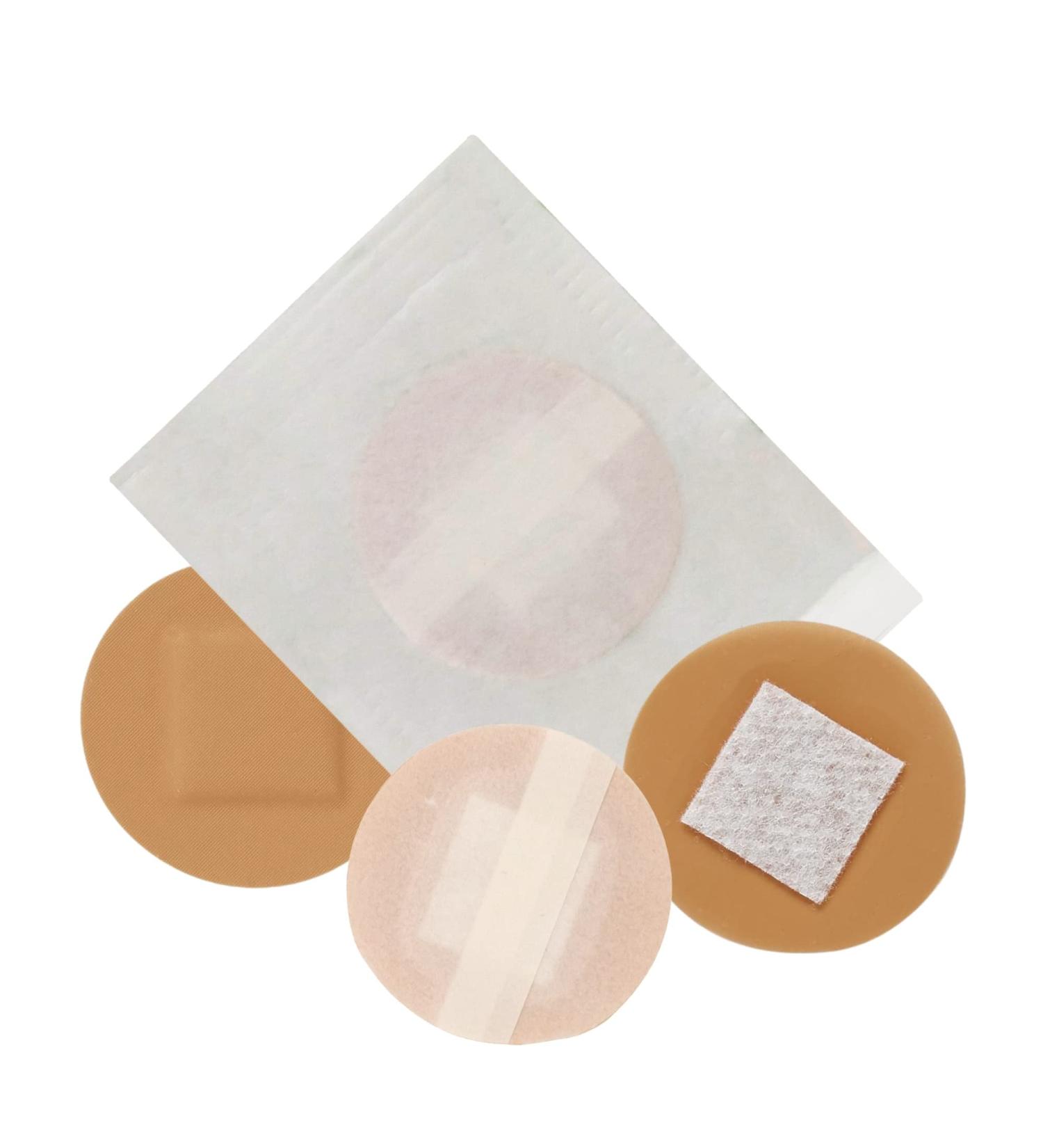 200 Small Sheer Spot Bandages with Non-Stick Pad - Sterile Tiny Round Bandages for Small Wounds, Pimples, Vaccination, and Blisters - 78 - Ideal for Face, Hands, and Arms - Buy Online on GoSupps.com