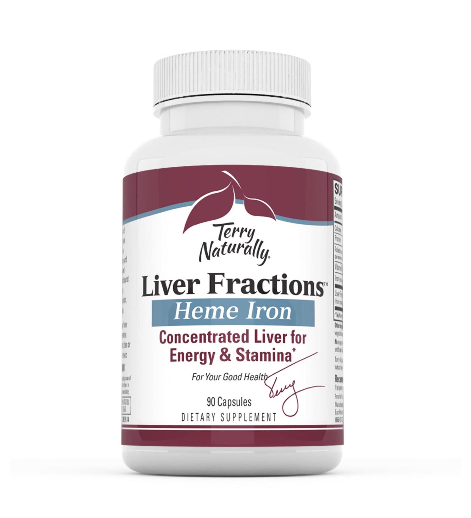 Terry Naturally Liver Fractions - 90 Capsules for Optimal Liver Health - Buy Online on GoSupps.com