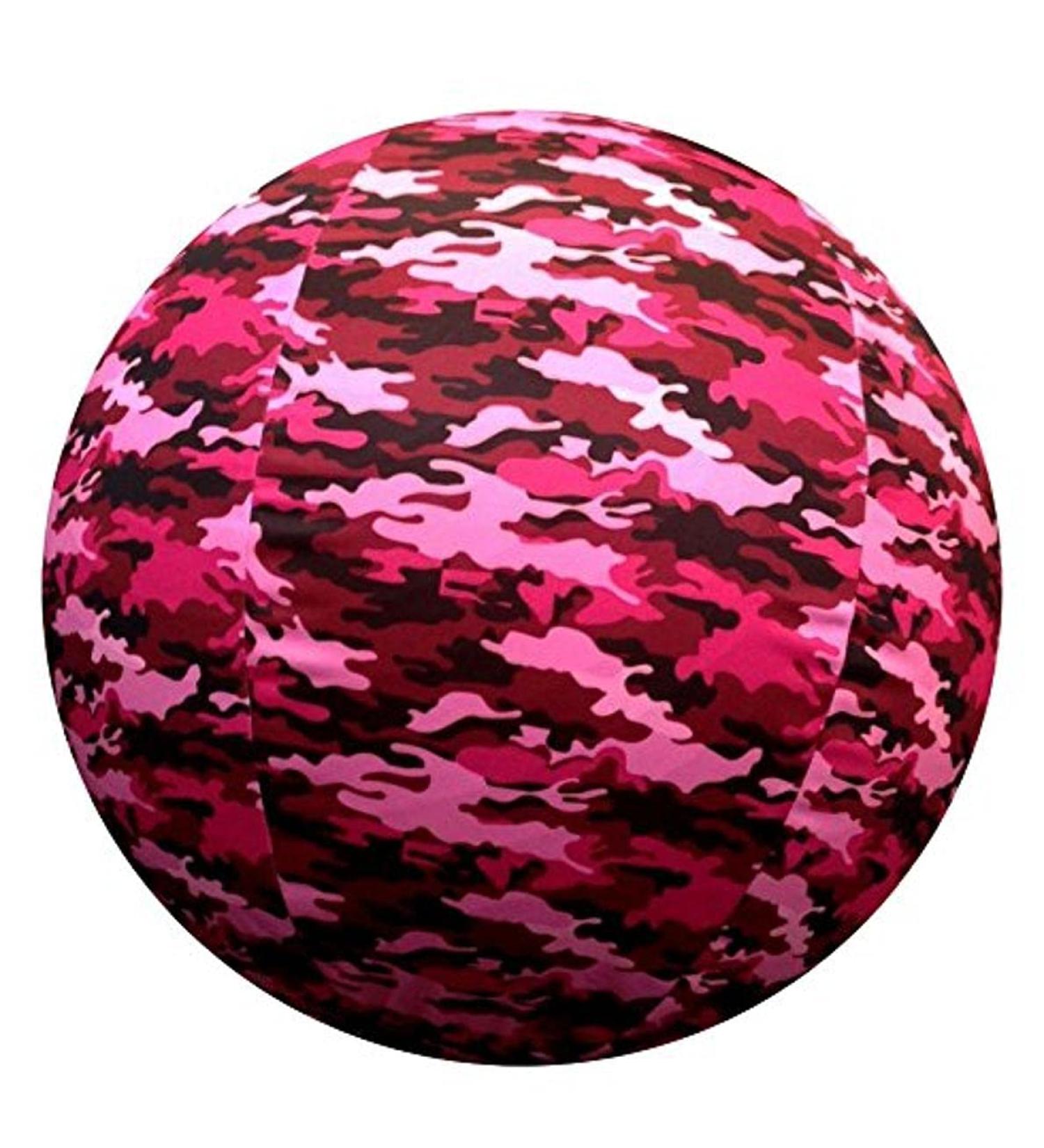 Horsemen's Pride Jolly Mega Ball Pink Camo Cover - 30 Inch Equine Mega Ball Accessory - Buy Online on GoSupps.com