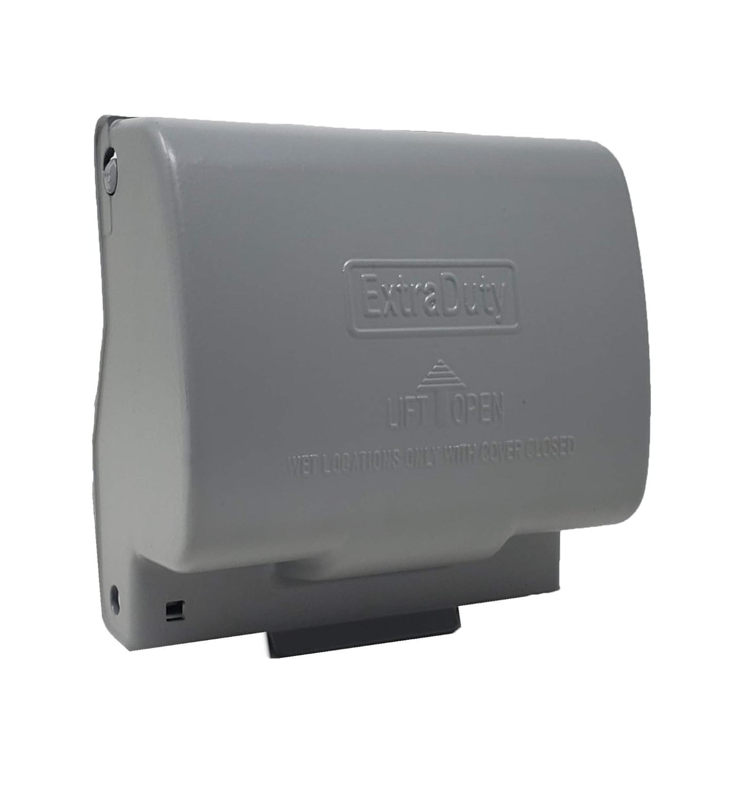 Sealproof Gang Metal Weatherproof Lockable - Horizontal - Grey - Buy Online on GoSupps.com