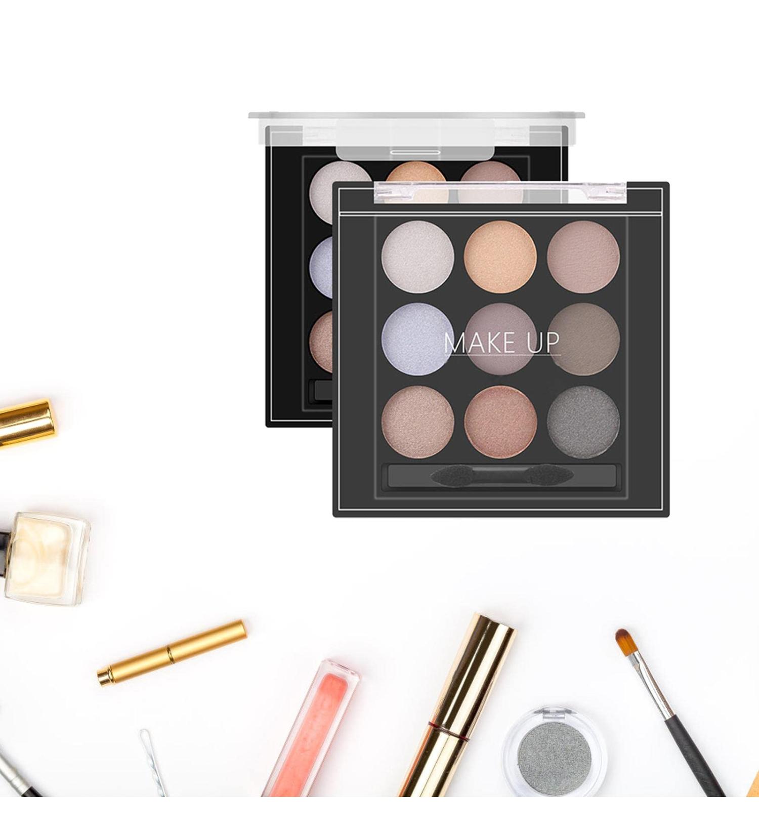 9 Color Eyeshadow Pallet - Neutral Eyeshadow Palette | Neutral Eye Shadow Pallet Highly Pigmented Makeup Accessories for Women 03# - Buy Online on GoSupps.com
