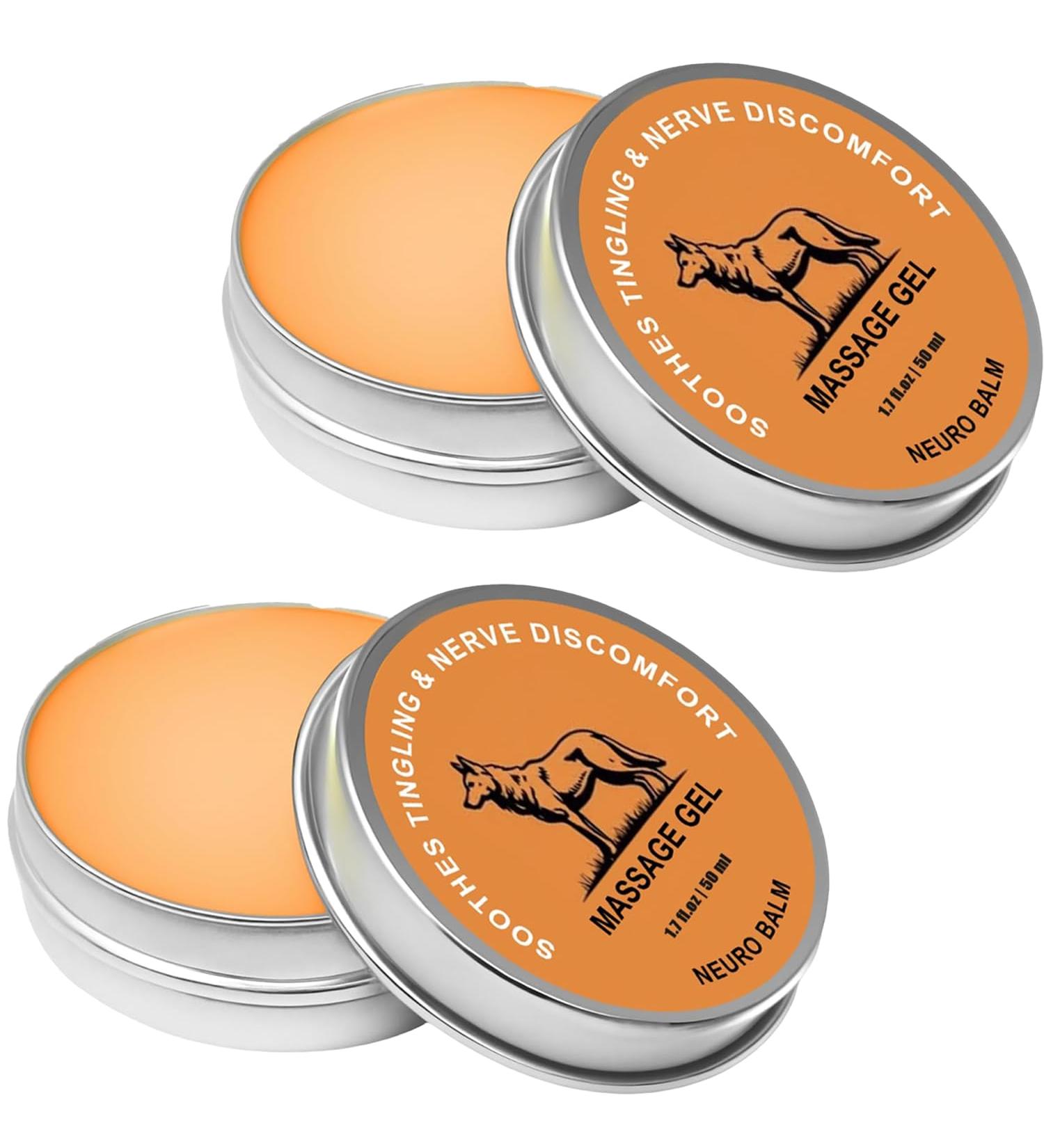 2PCS Neuro Balm Joint Care Soothing Cream Natural Herbal Relief for Muscles and Joints - Buy Online on GoSupps.com