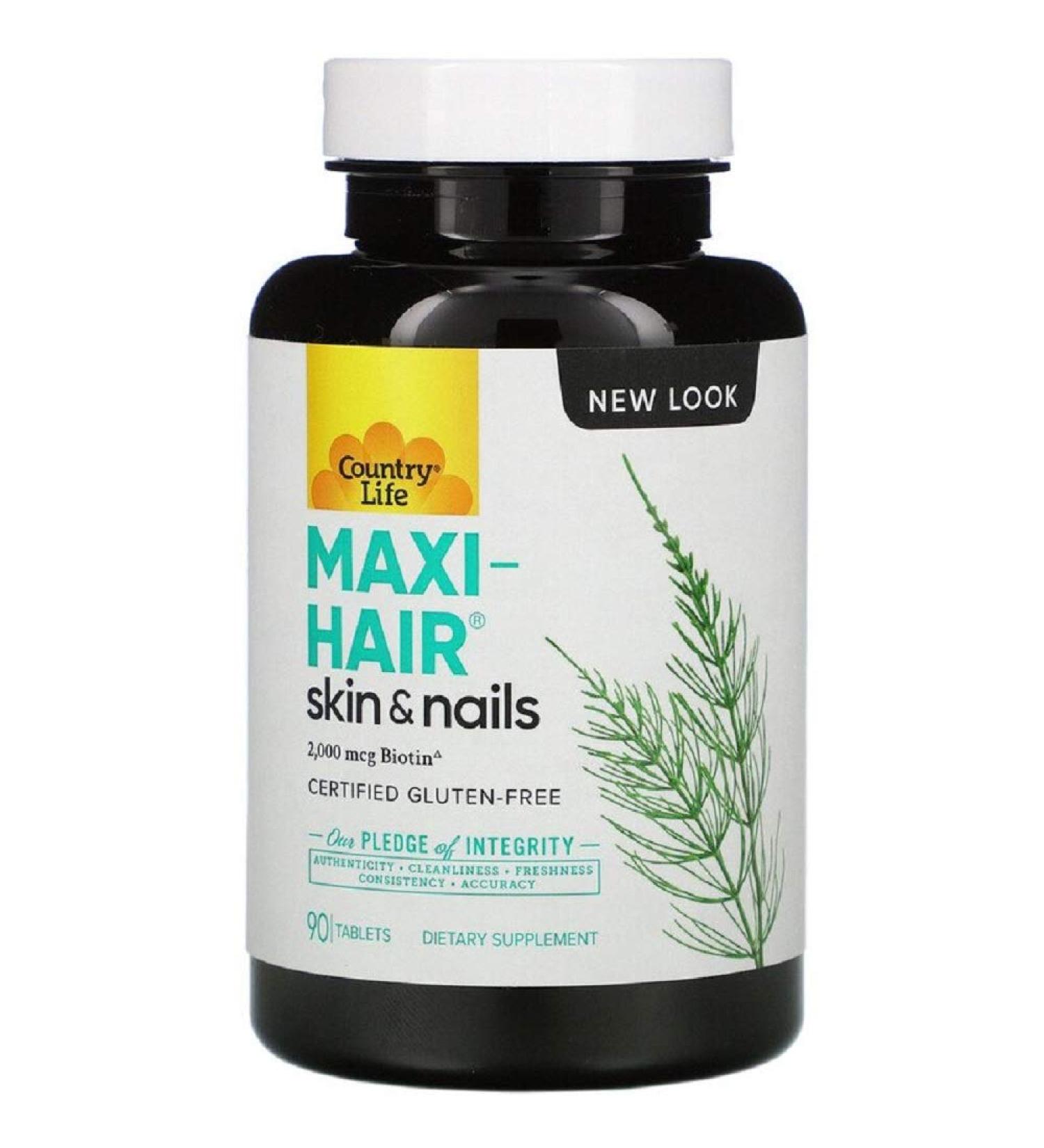 Country Life Maxi-Hair 90 Tablets