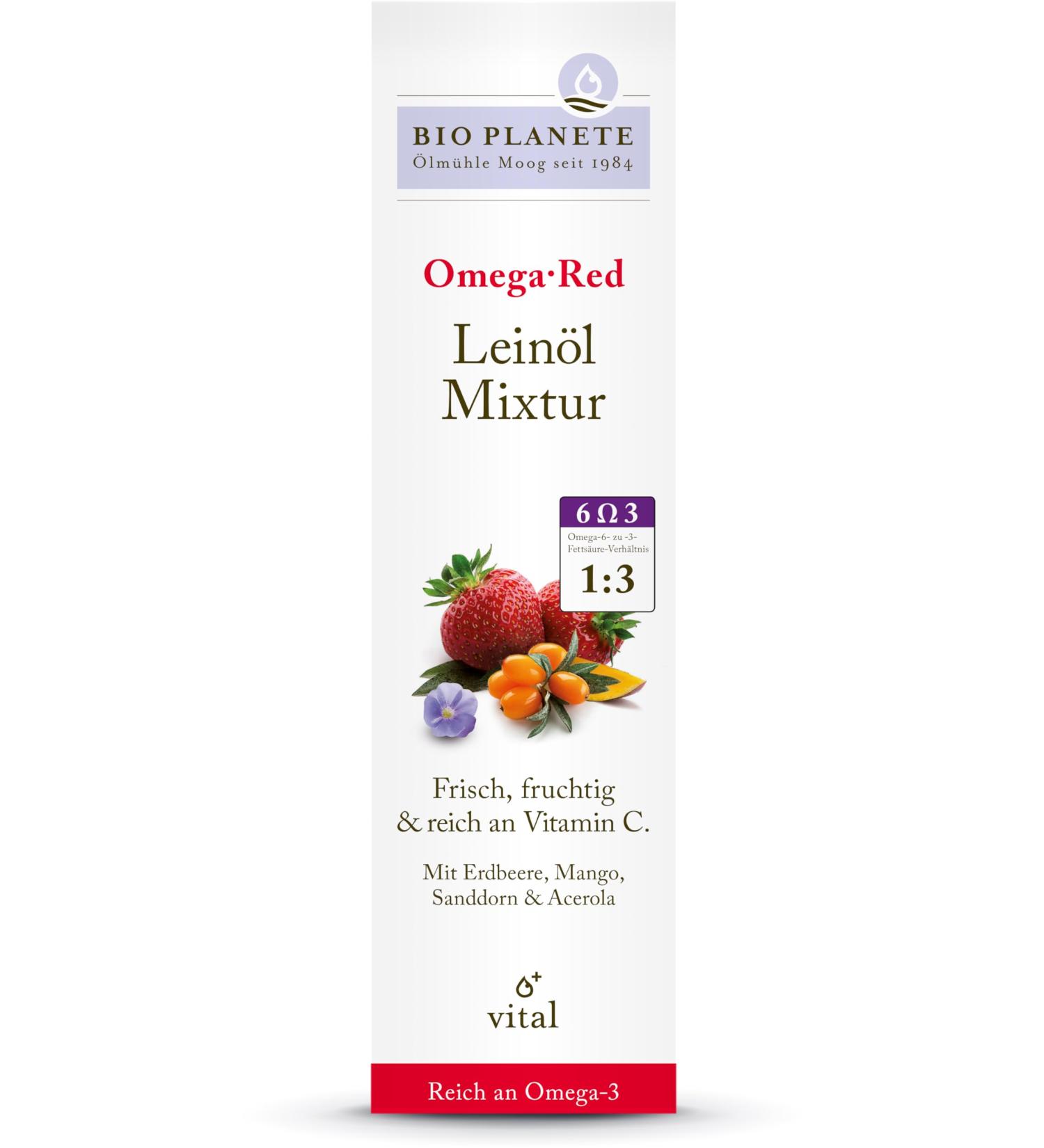 Bio Planete Omega Red Linseed Oil Mixture (2 x 0.10 l)
