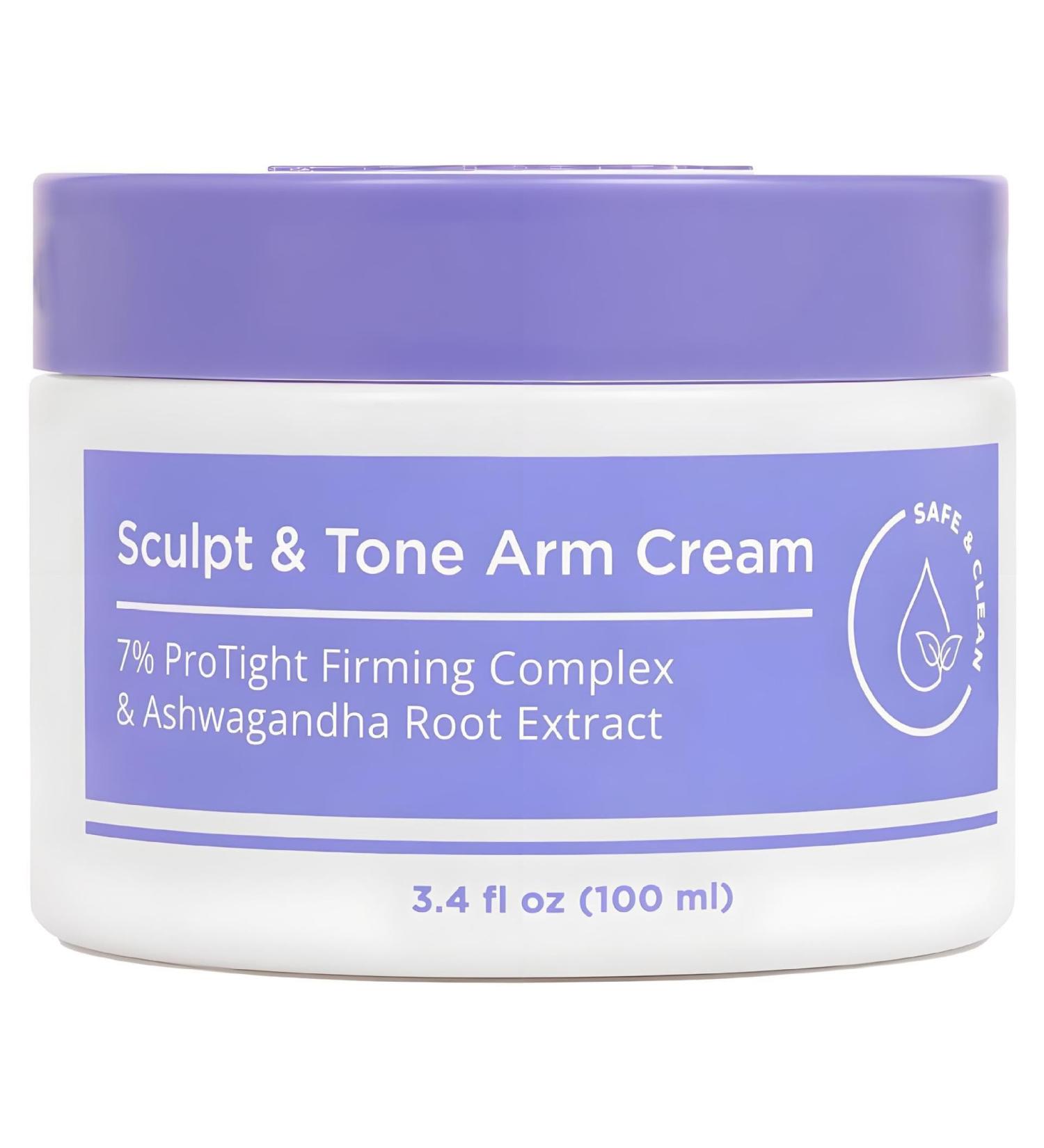 TVUGHGI Firming Arm Cream for Crepey Skin Underarms Intensive Sagging Skin Tightening Lotion Upper Arms and Body Tightening and Sculpting Treatment Hydrating Body Care Smooth Skins (100ml (Set of 1)) - Buy Online on GoSupps.com