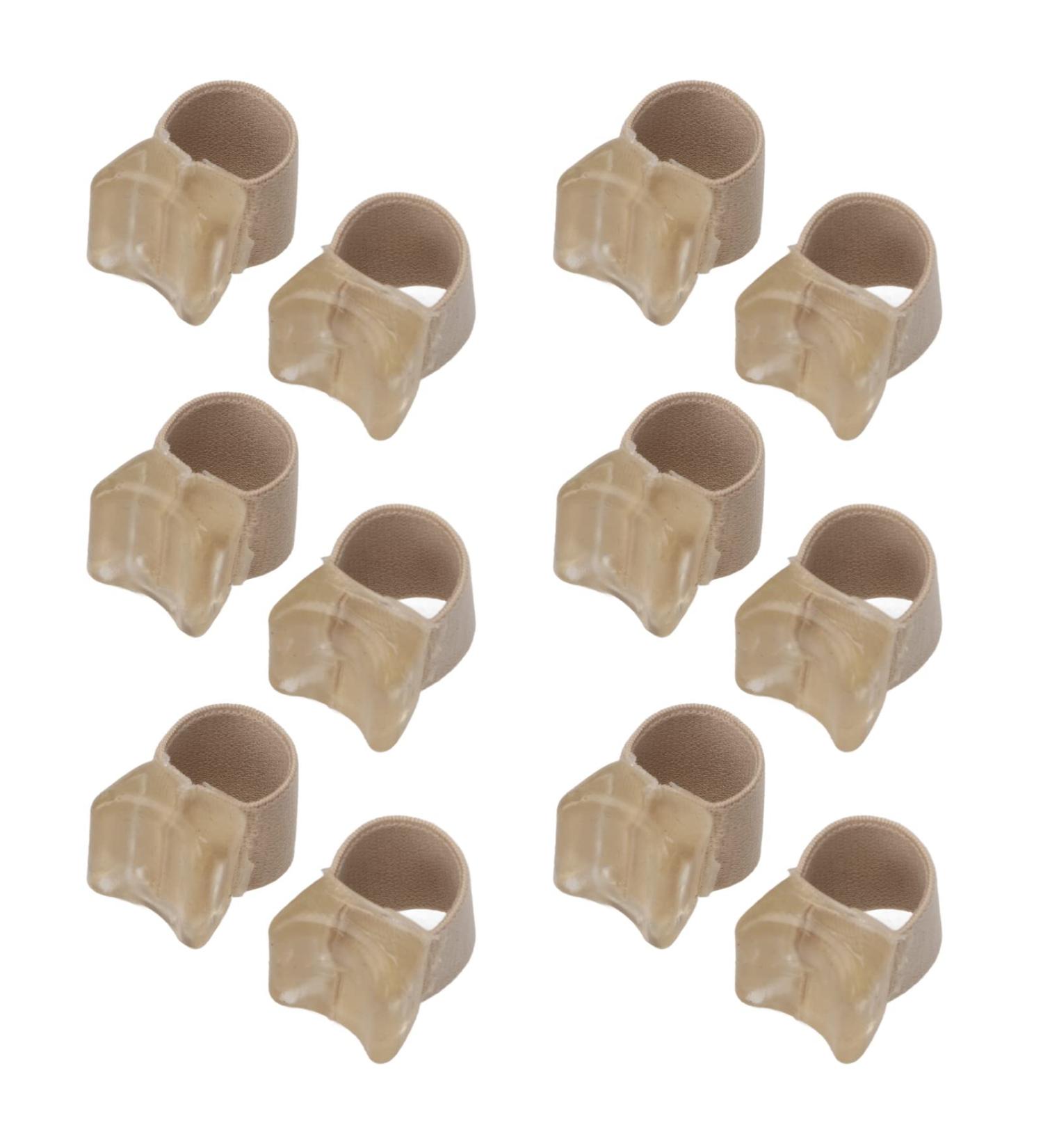 Elastic SEBS Soft Toe Corrector - 6 Pairs Toe Separator for Pressure Reduction and Friction Prevention - Buy Online on GoSupps.com