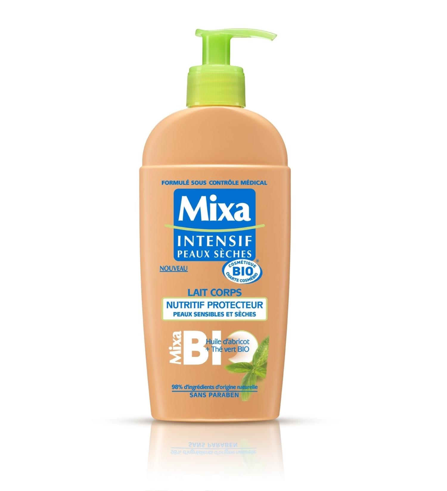 Mixa Organic body milk - Pump bottle 250 ml