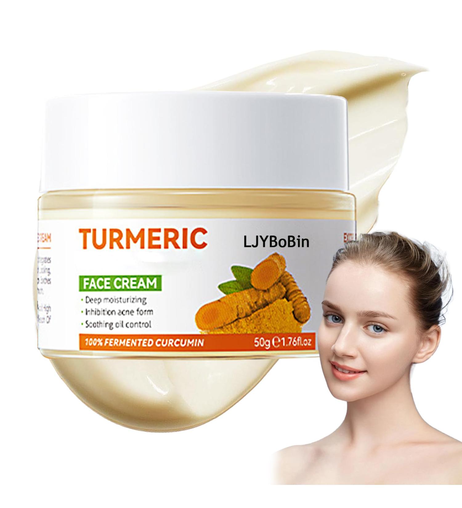Hydrating Turmeric Face Cream | Deep Cleansing & Long Lasting Moisturizer for Face & Body - Buy Online on GoSupps.com