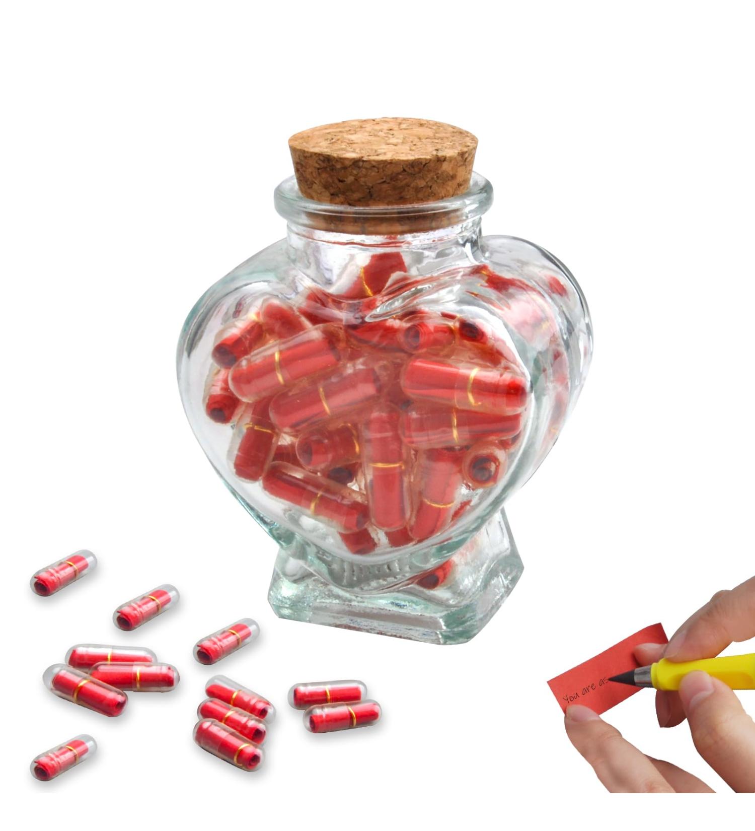 Personalized DIY Anniversary Gift for Him & Her | Love Letter Message Capsule | Unique Gifts for Men Women & Couples Perfect for Valentine's Day - Buy Online on GoSupps.com
