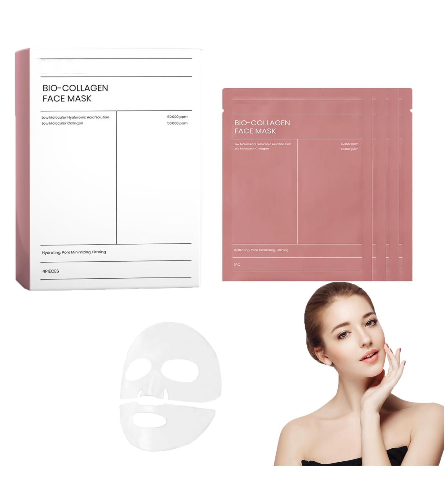Bio Collagen Face Mask Bio-Collagen Deep Mask Bio Collagen Real Deep Mask Natural Organic Night Collagen Mask Anti-aging Collagen Mask Soluble Collagen Mask Bio Collagen Facial Mask - Buy Online on GoSupps.com
