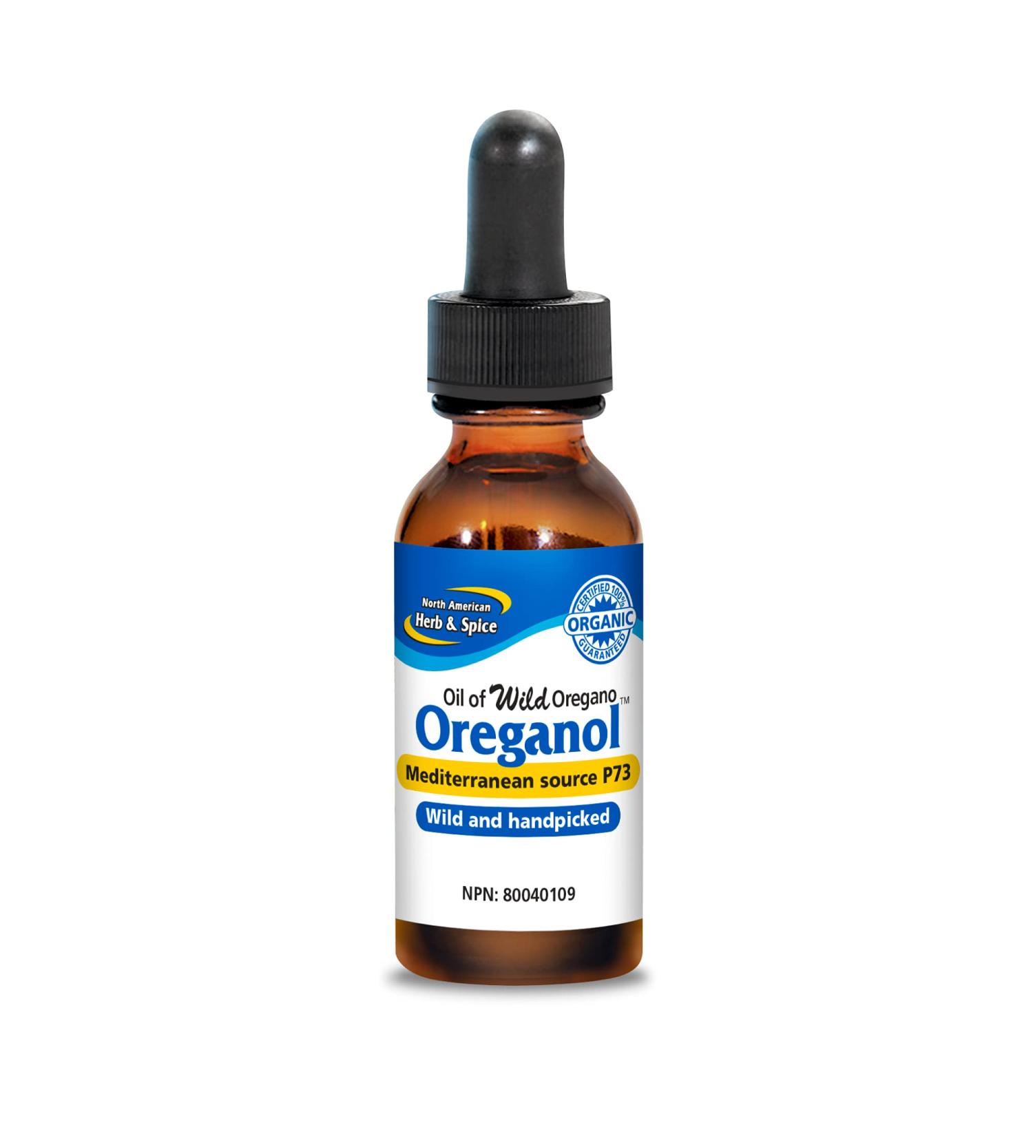 North American Herb & Spice Oreganol P73 1 fl. oz. | Organic Wild Oregano Oil | Immune Support & Optimal Health | Mediterranean Source | Non-GMO - Buy Online on GoSupps.com