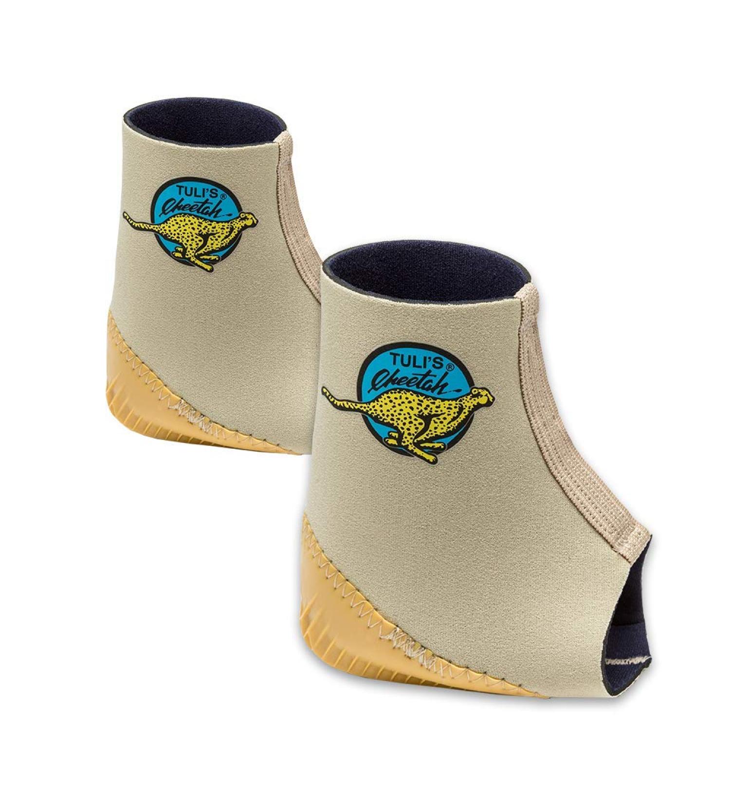 Tuli's Cheetah Heel Cup & Compression Sleeve for Sever's Disease - Youth Small (1 Pair) - Buy Online on GoSupps.com