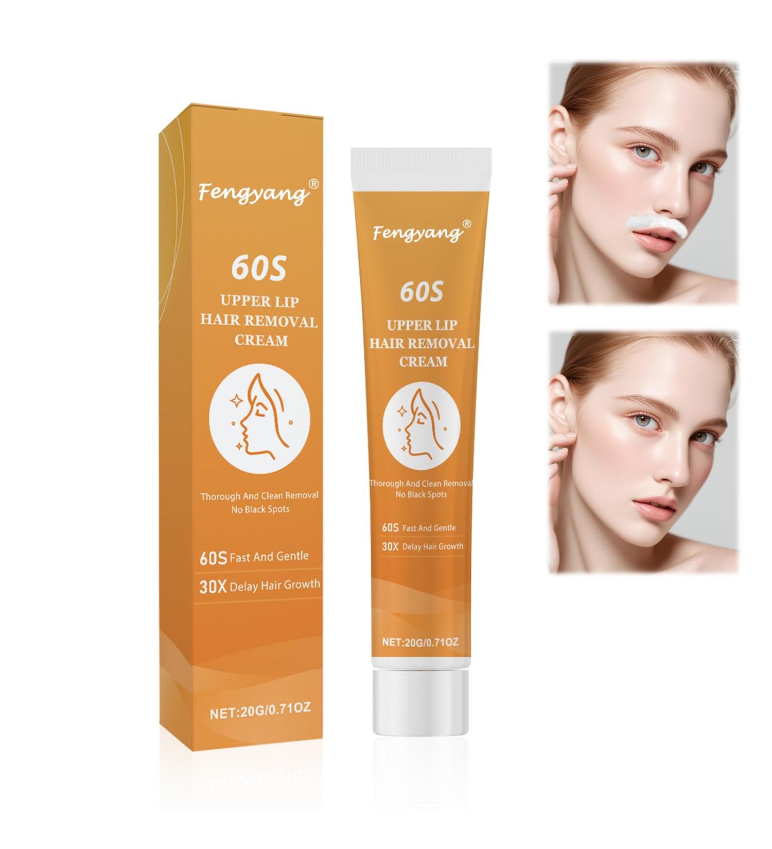 Fengyang Cr me D pilatoire Indolore Cr me D pilatoire Pour Le Visage 20g pilation De La L vre Sup rieure Pommade D' pilation Douce Hydratant Et Apaisant Pour Peaux Sensibles - Buy Online on GoSupps.com