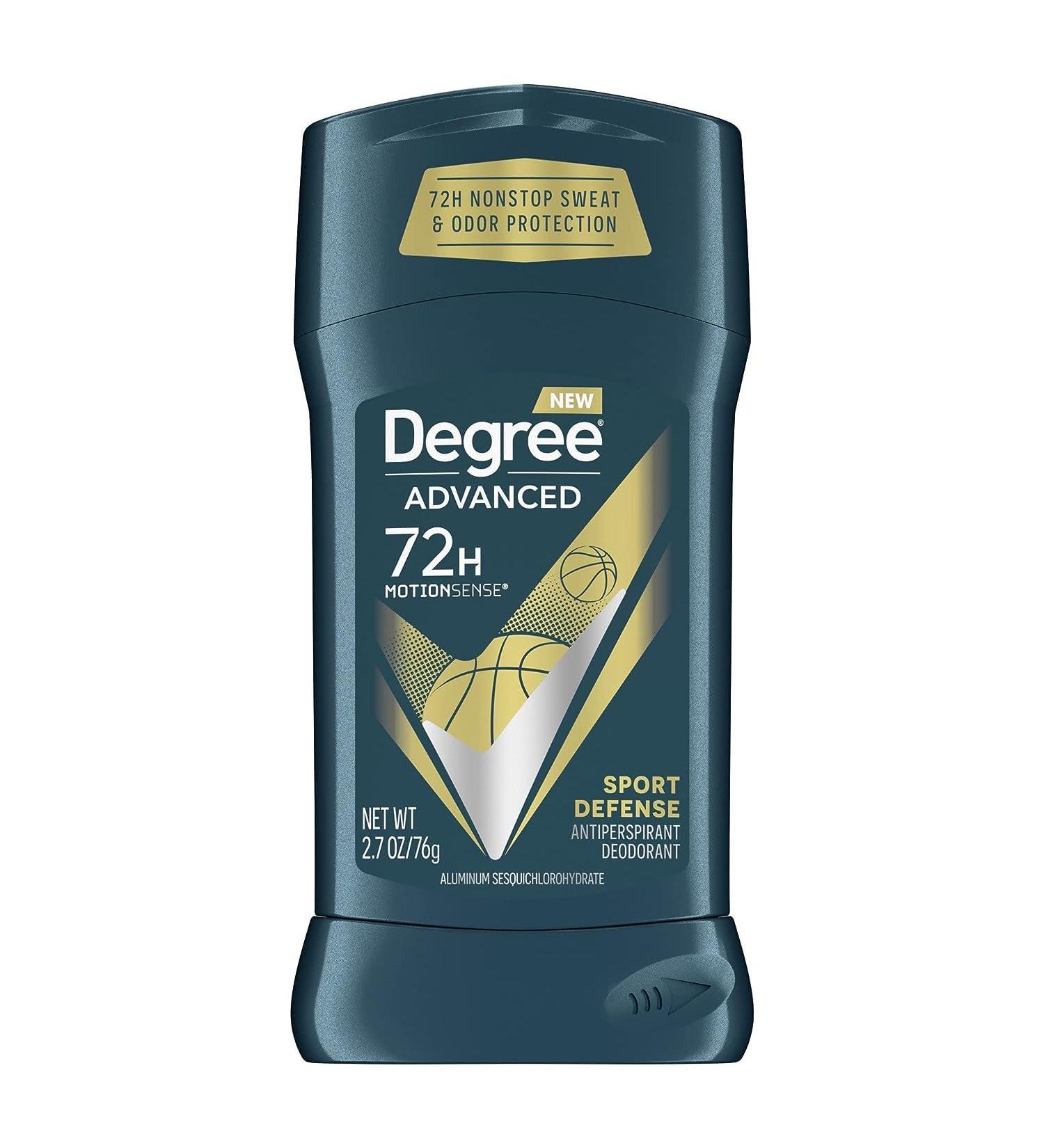 Degree Sport Defense Advanced Protection Antiperspirant Deodorant Stick 2.7 oz (Pack of 7)