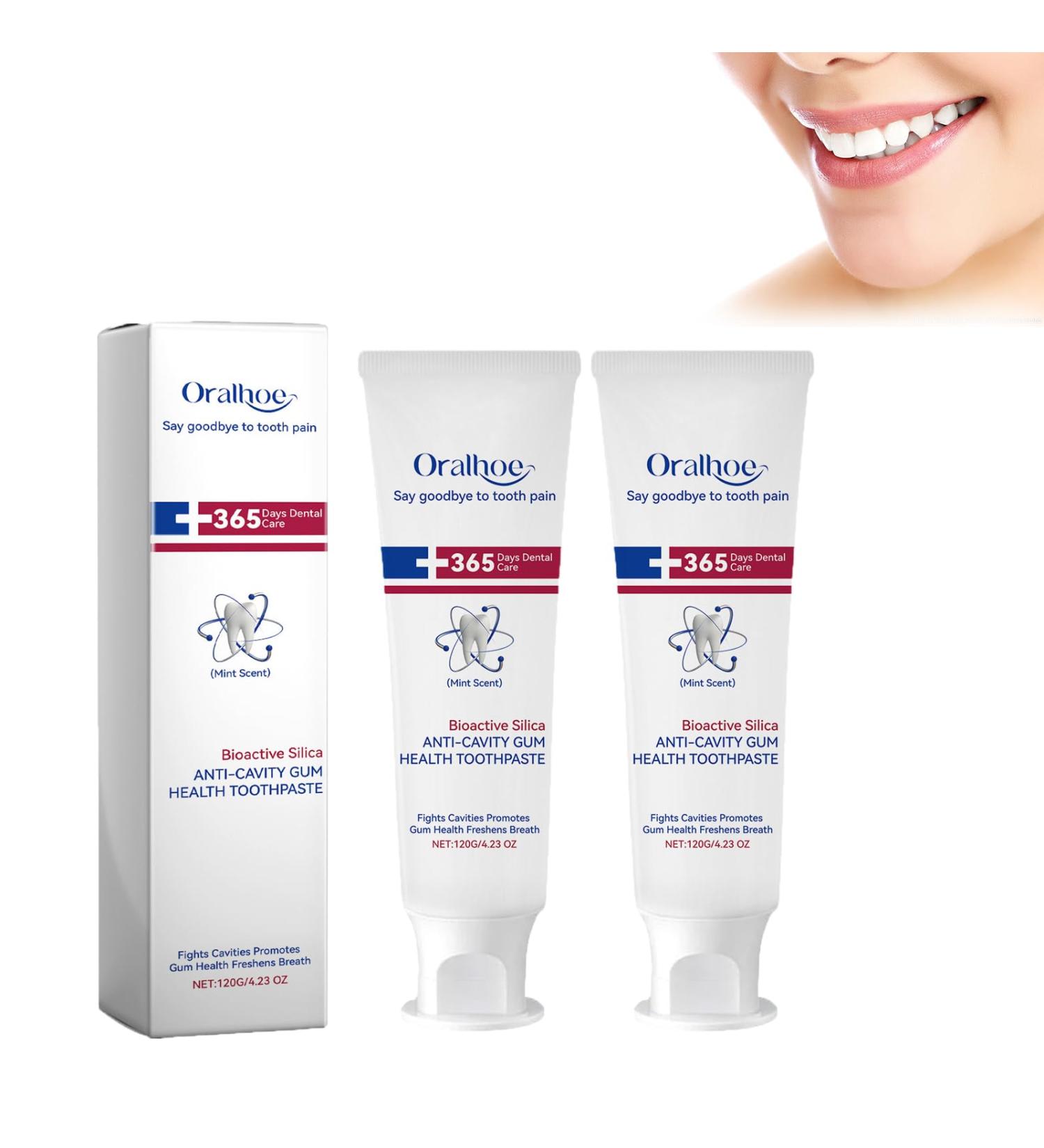 Oraliz Anti-Caries Whitening Toothpaste Anti-Caries Toothpaste Anti-Caries Whitening Active Gingival Restoration Refreshing And Anti-Caries Toothpaste (2pcs) - Buy Online on GoSupps.com