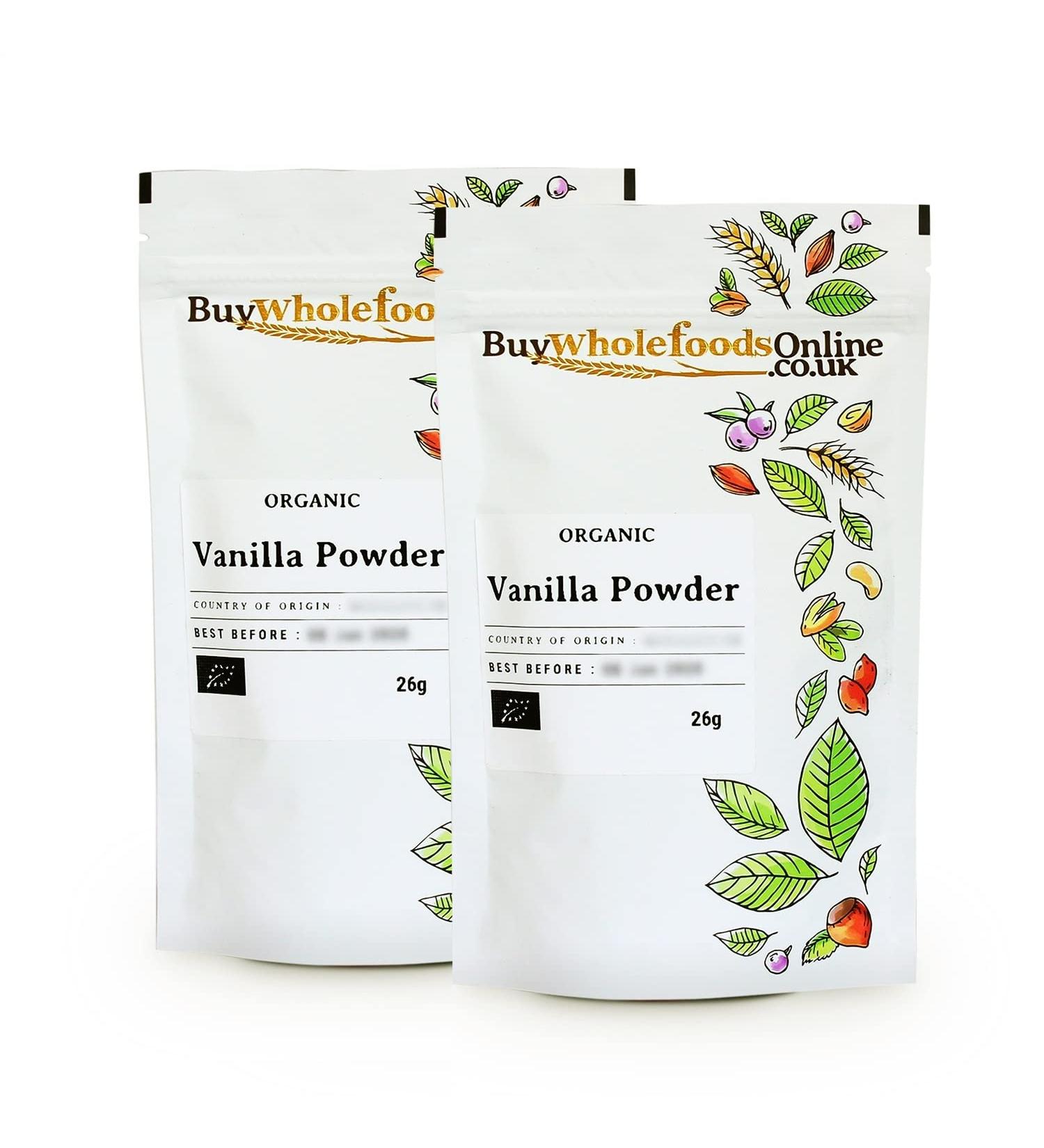Organic Vanilla Powder 52g (BWFO) - Buy Online on GoSupps.com