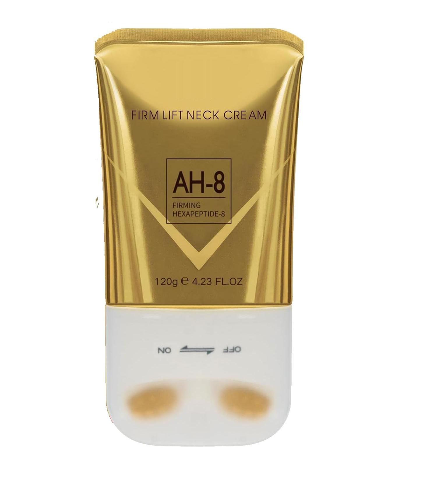 FXiaoy AH-8 Firming Neck Cream for Crepey Skin Body Care Comfort Roller Neck Cream Moisturizing Body Cream Reduces Fine Lines and Wrinkles Lifting and Tightening Formula (1PCS) - Buy Online on GoSupps.com