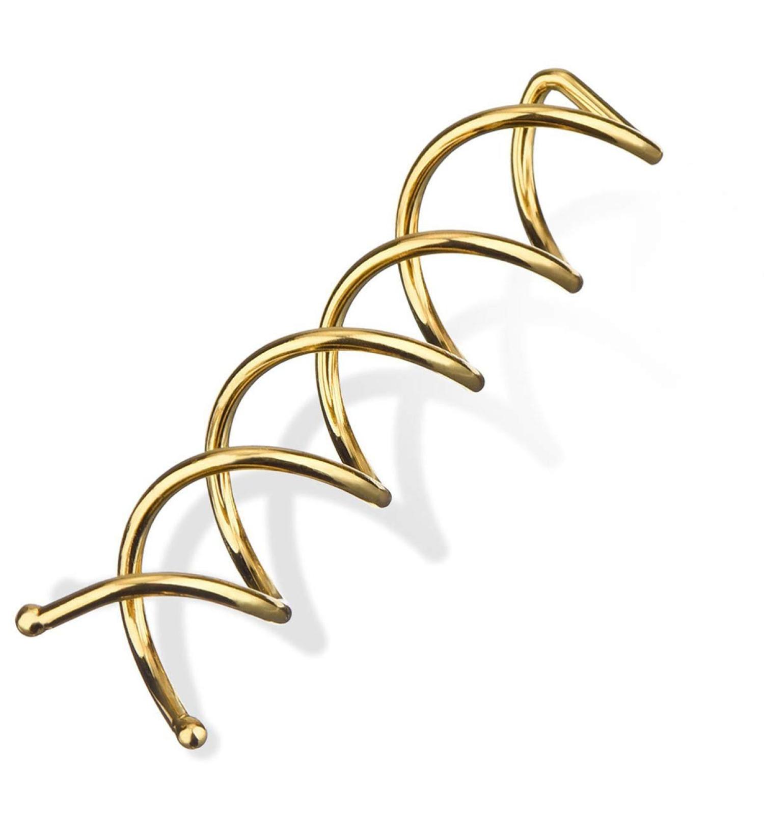 Minkissy Spiral Bobby Hairpins - 20 Gold Twist Screw Hairpins for Updos & Hair Jewelry - Buy Online on GoSupps.com